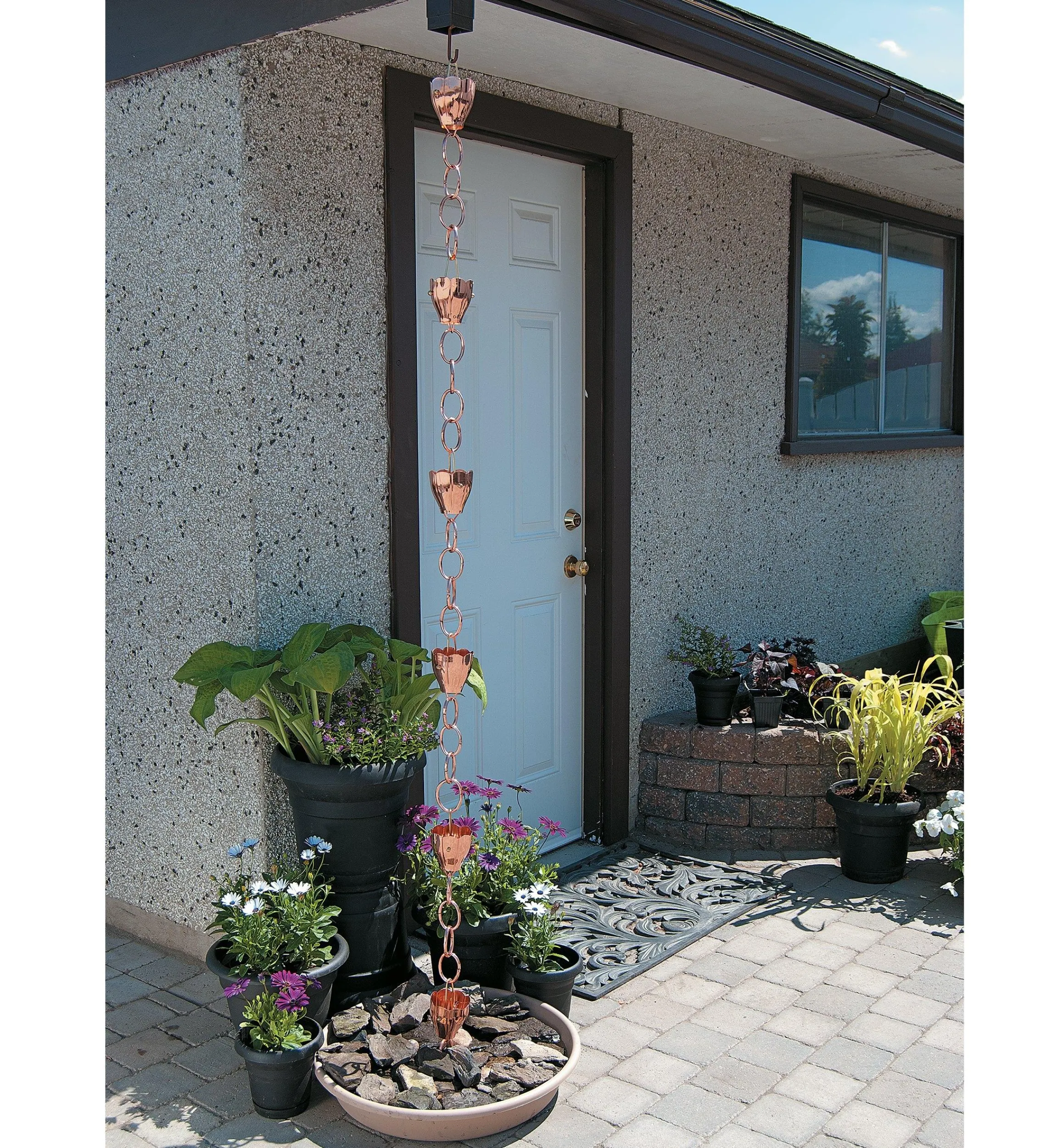 Lee Valley Home Maintenance>Copper Rain Chain