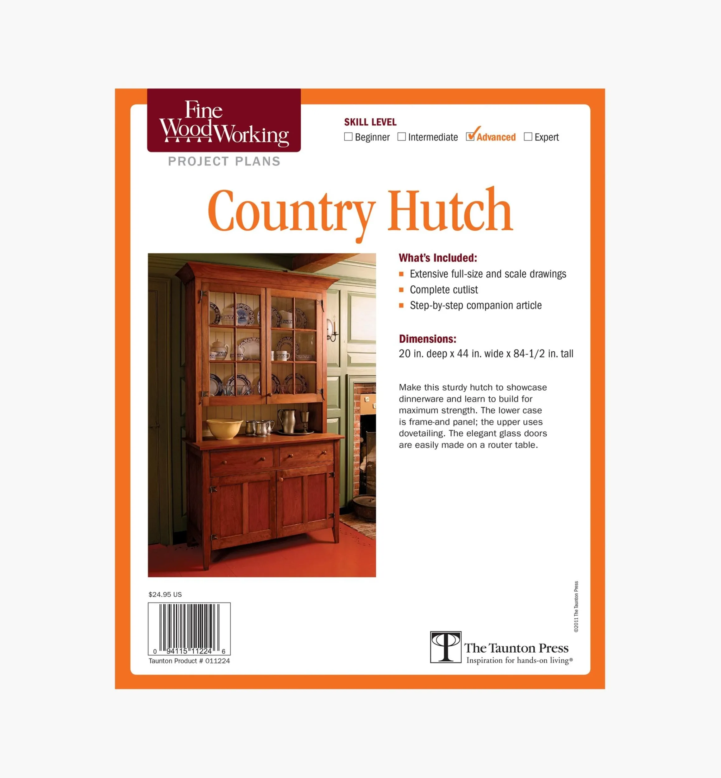 Lee Valley Plans>Country Hutch Plan
