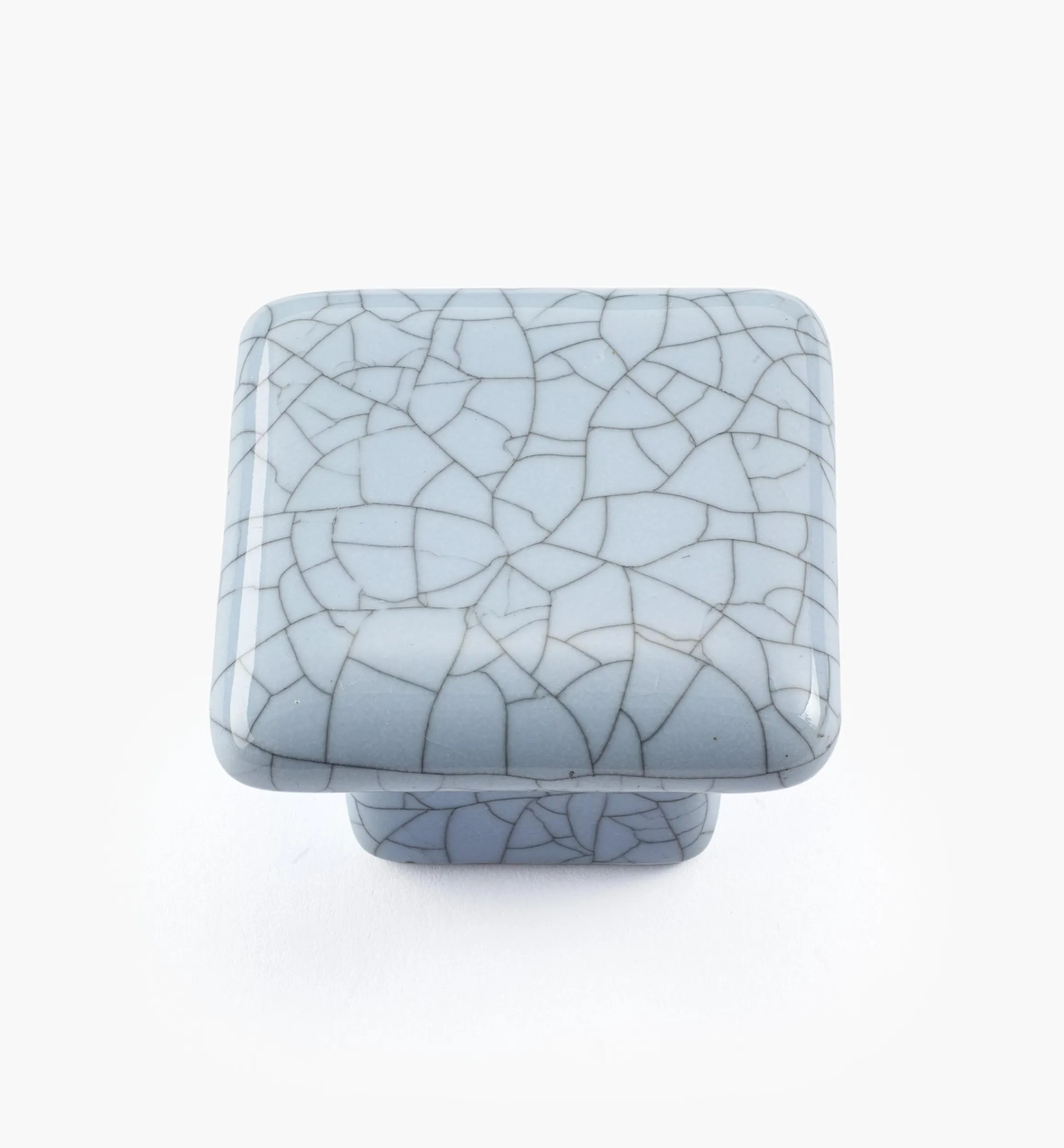 Lee Valley Knobs>Crackle Square Knob