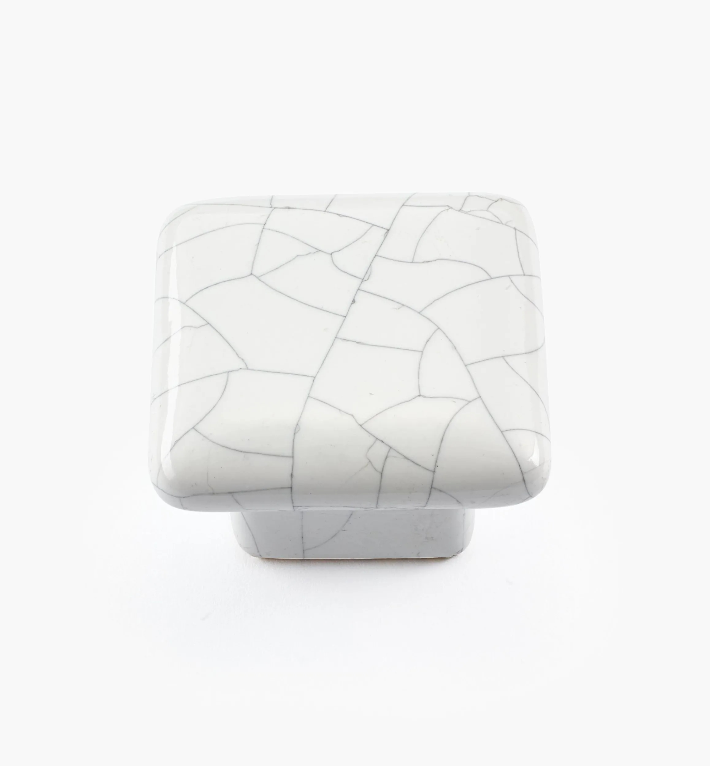 Lee Valley Knobs>Crackle Square Knob