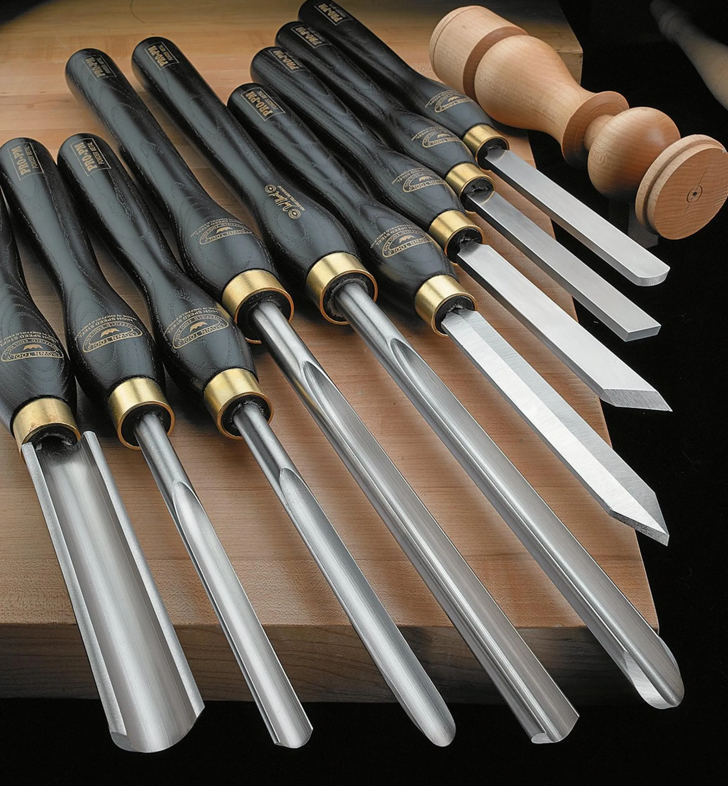 Lee Valley Turning>Crown Pro PM Turning Tools
