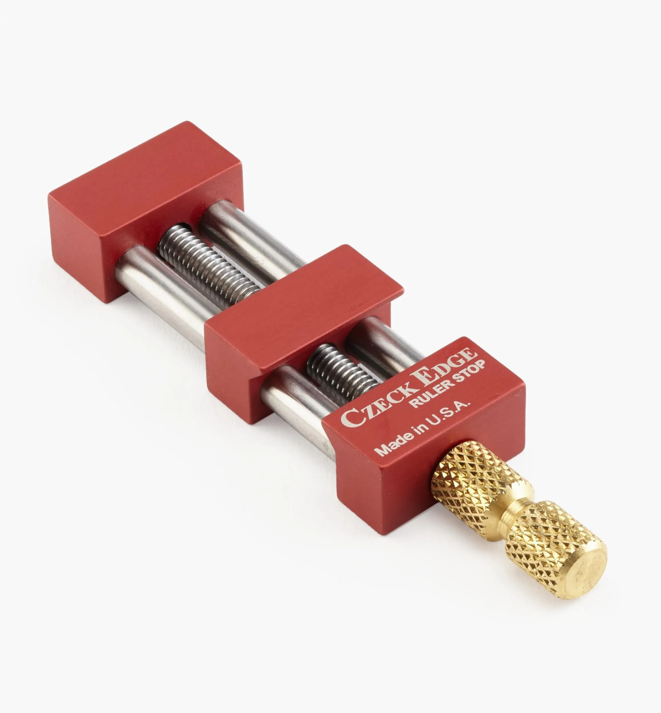 Lee Valley Marking & Measuring>Czeck Edge Ruler Stop