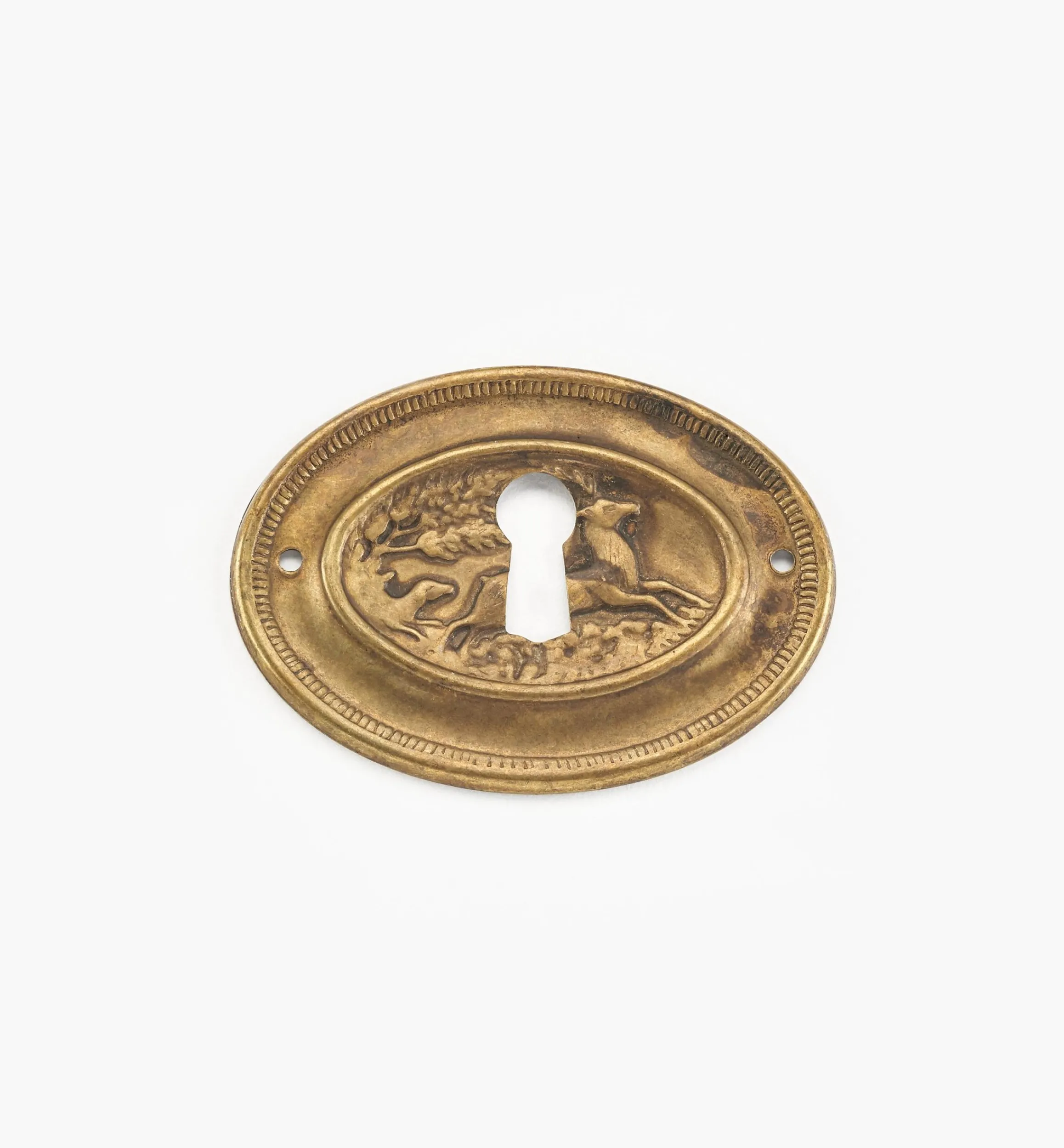 Lee Valley Escutcheons>Deer Plate Escutcheon
