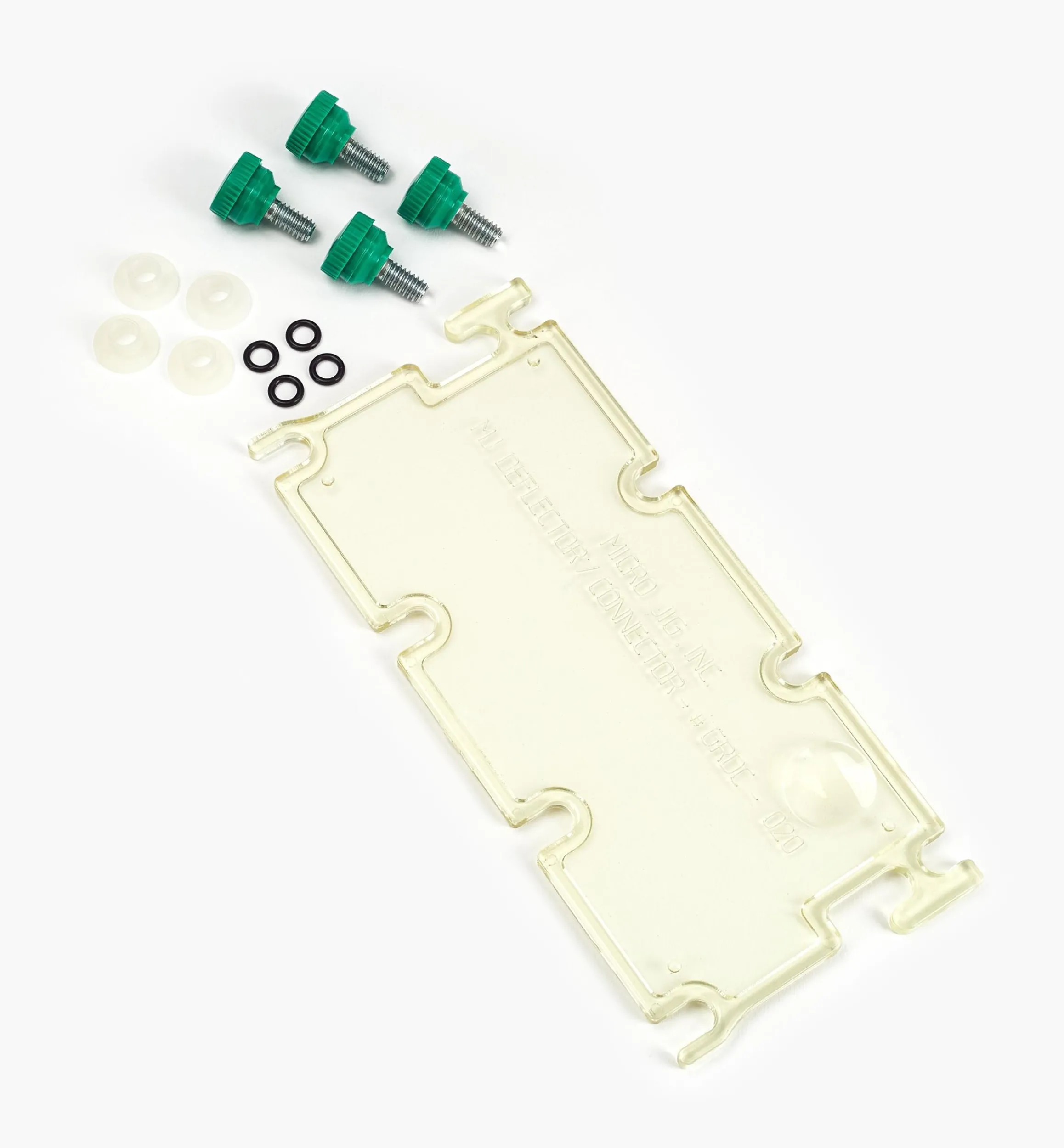 Lee Valley Safety>Deflector/Connector For GRR-Rip Block And GRR-Ripper System
