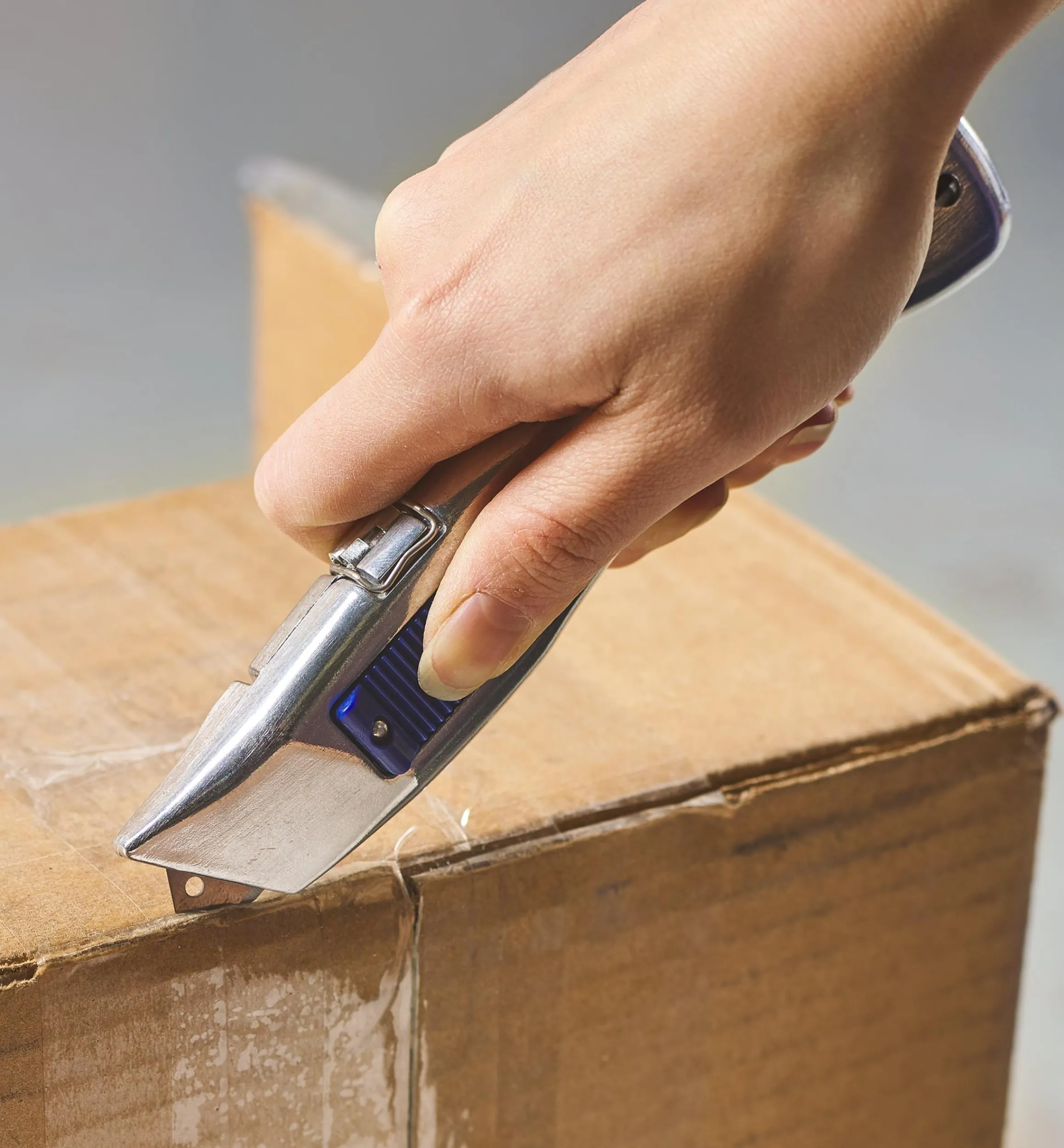 Lee Valley Knives>Delphin 2013 Retractable Knife With Holster