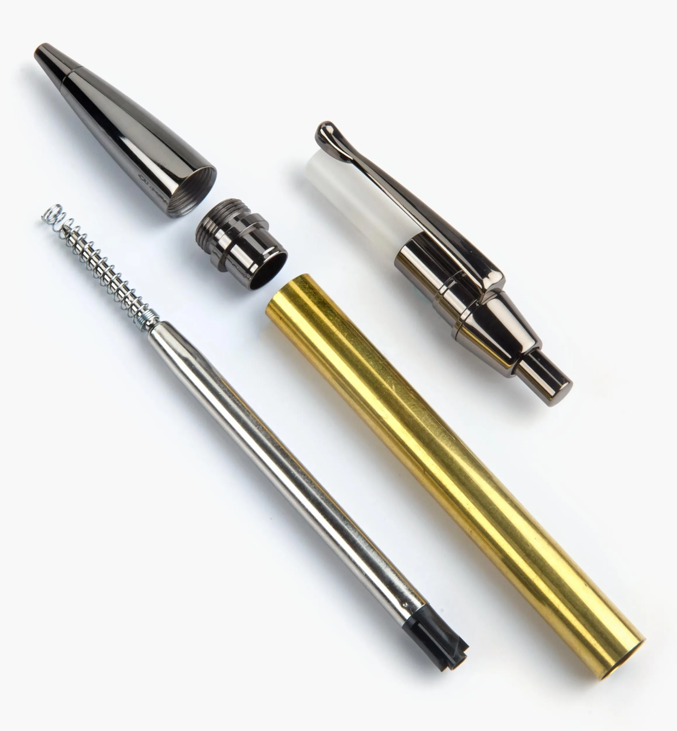 Lee Valley Project Supplies>Devin Click Pen Hardware