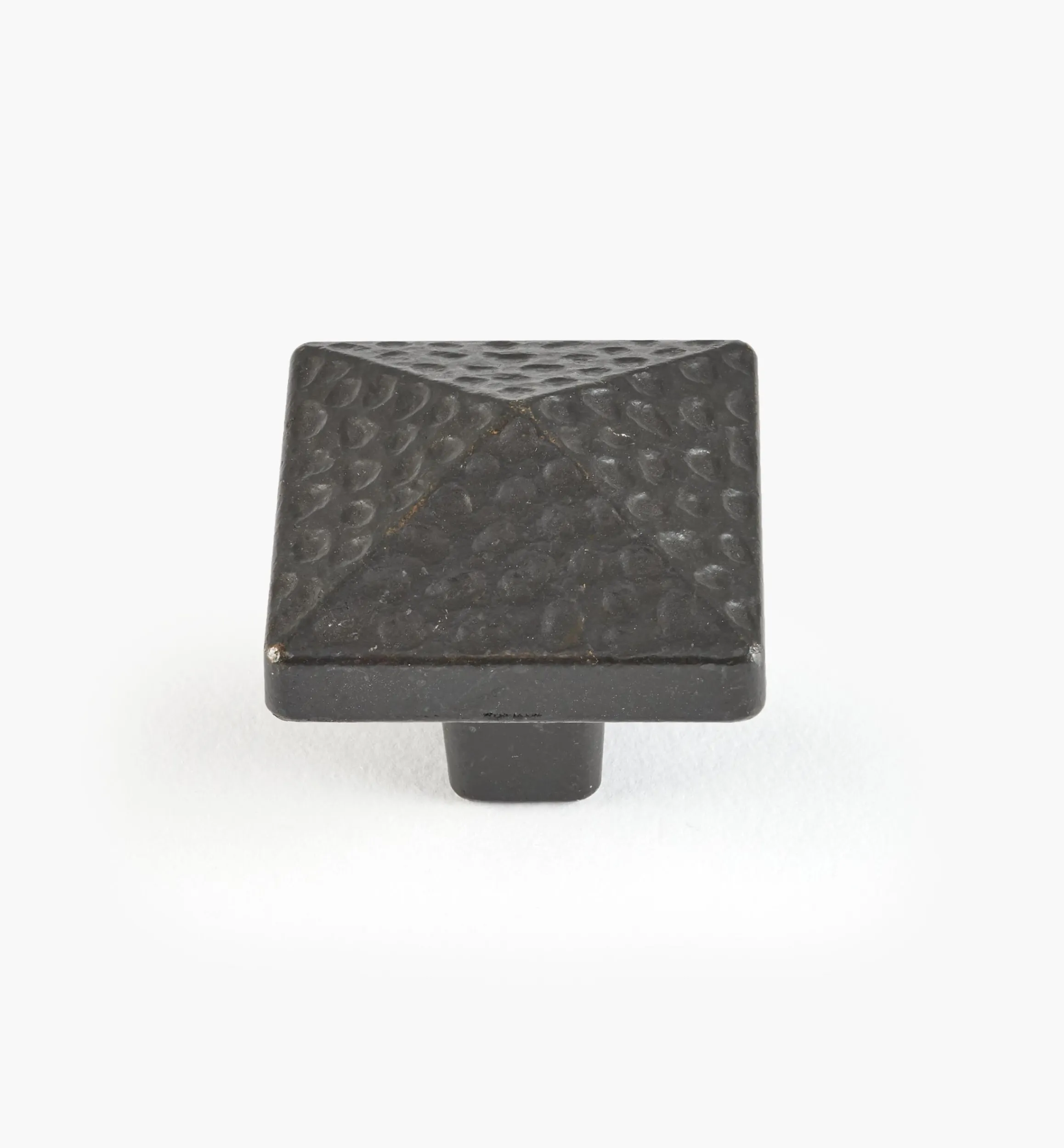Lee Valley Knobs>Die-Cast "Forged" Square Knobs