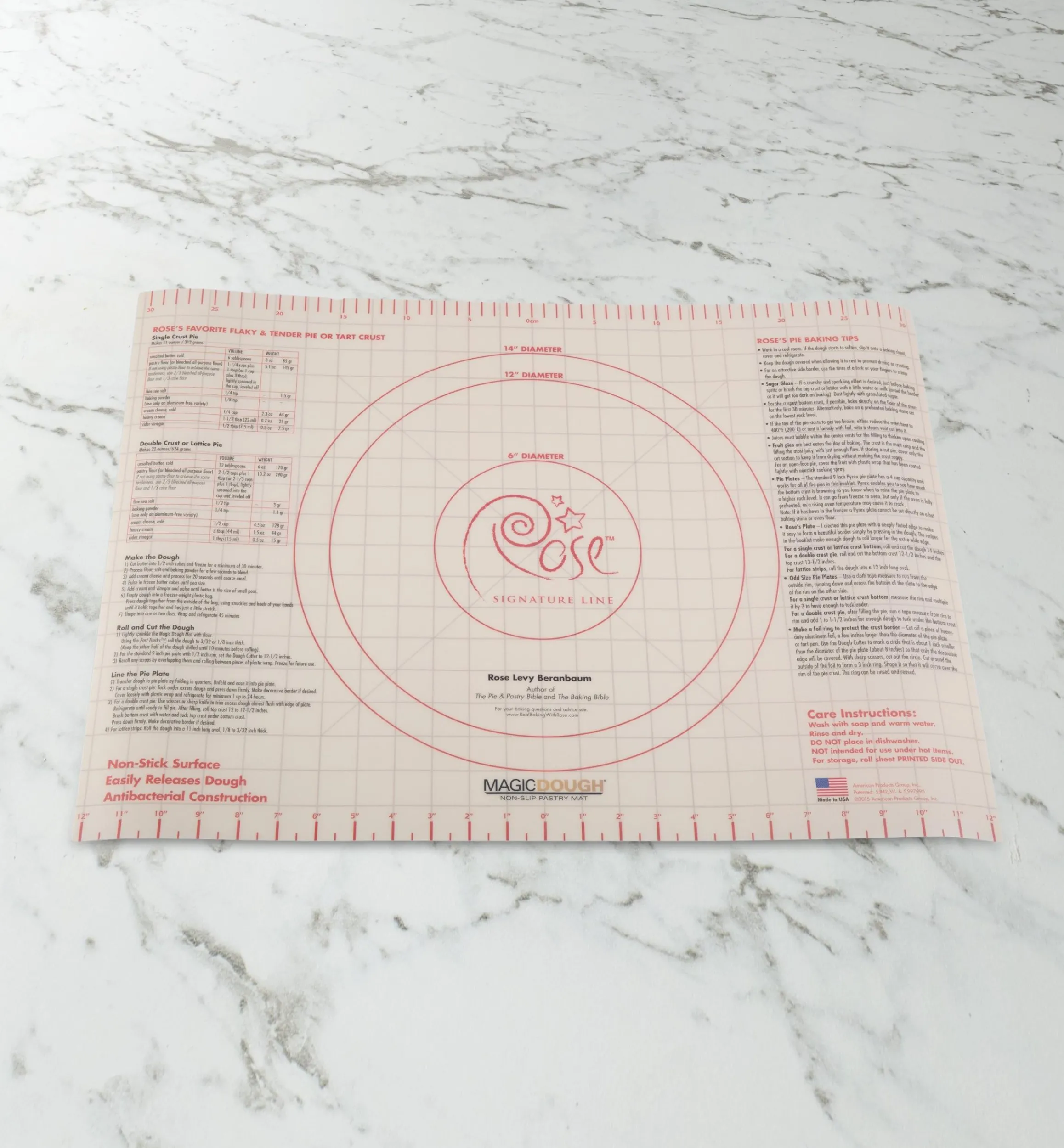 Lee Valley Pastry Tools>Dough Mat