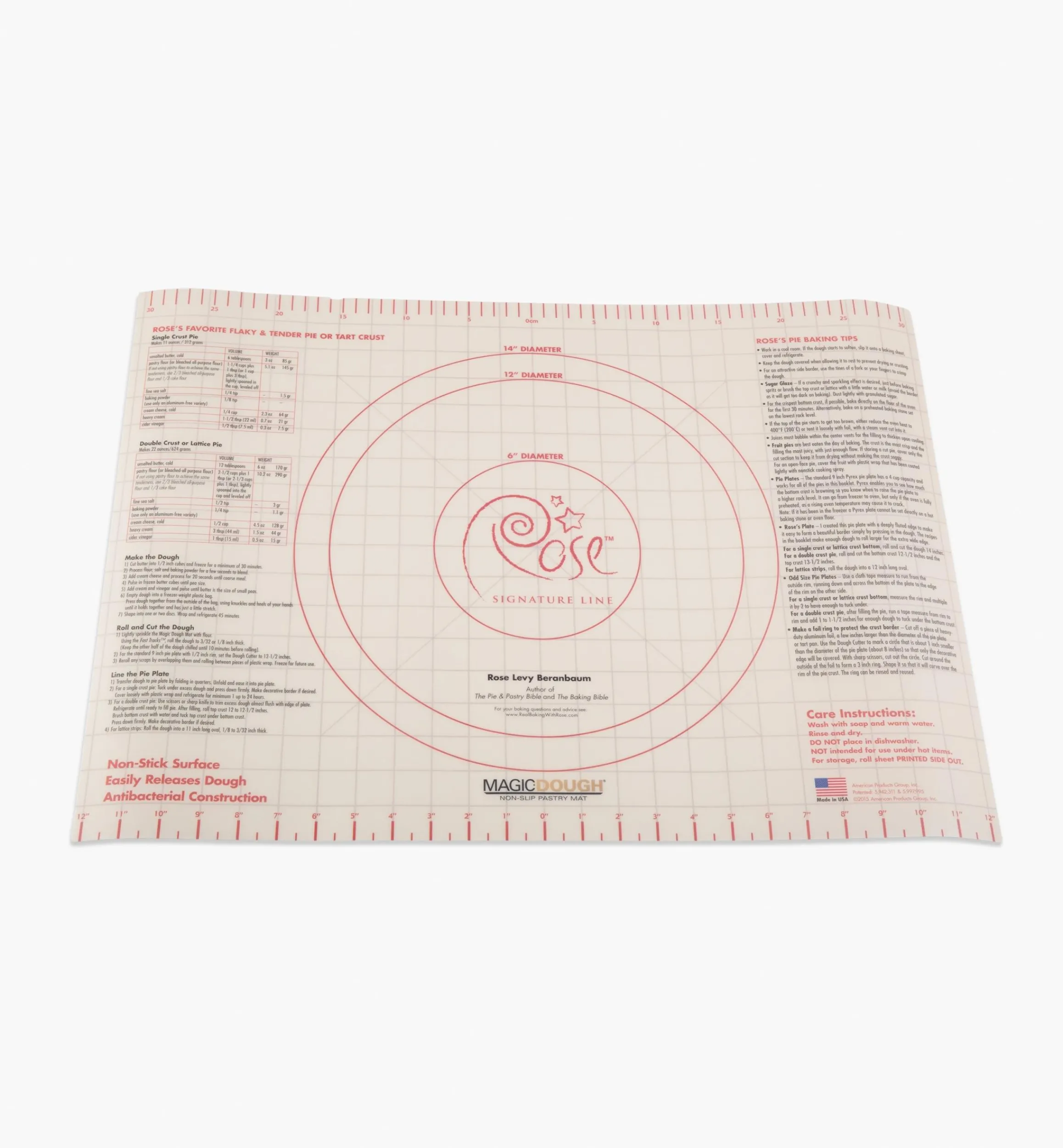 Lee Valley Pastry Tools>Dough Mat