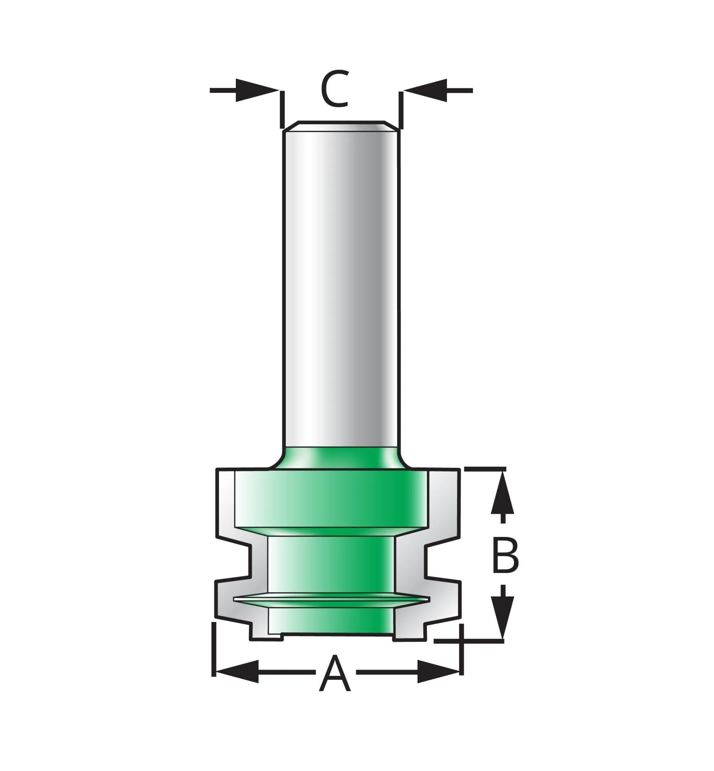 Lee Valley Routing>Drawer Lock Bit