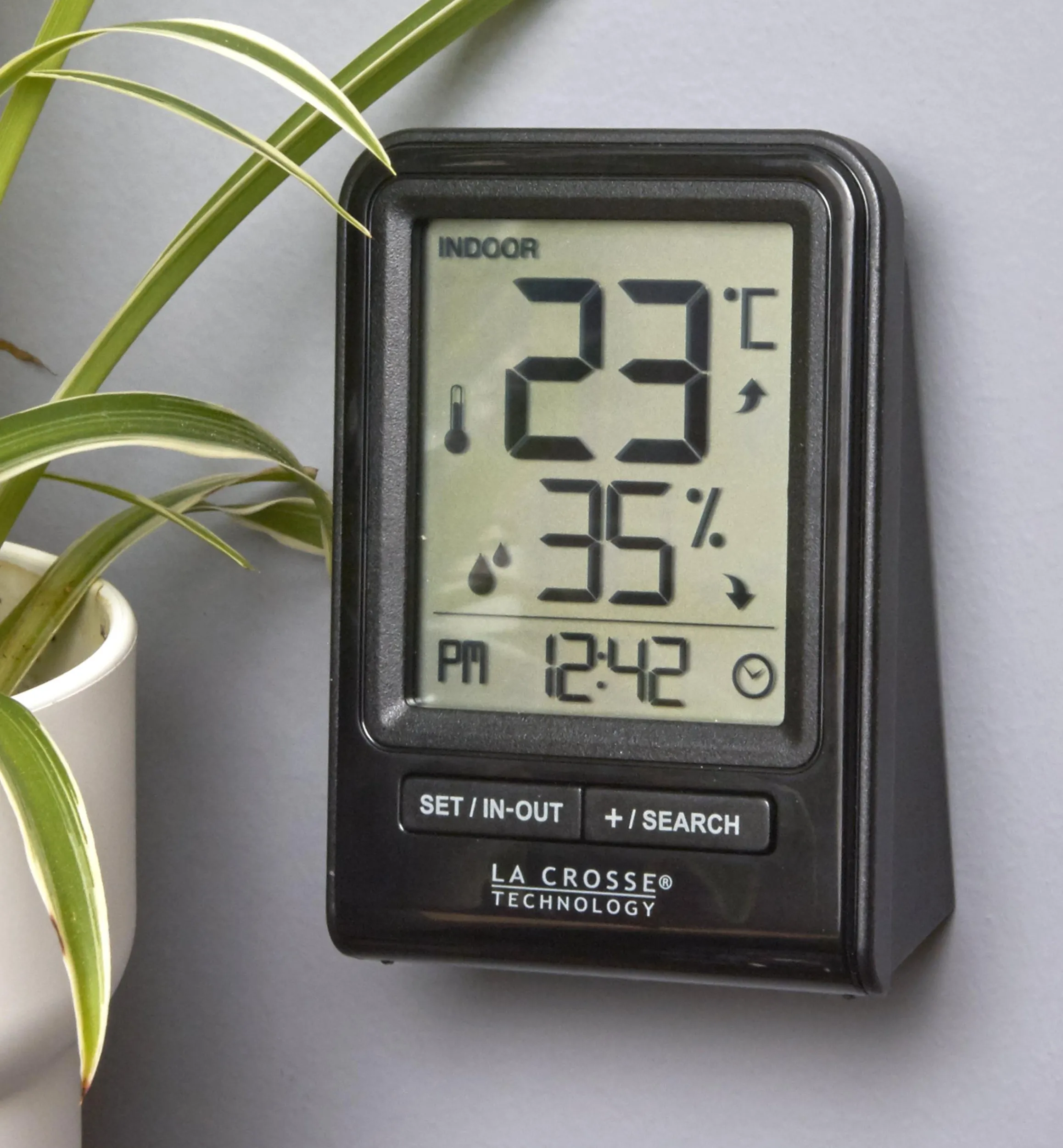 Lee Valley Weather Measurement>Dual-Display Indoor/Outdoor Weather Station