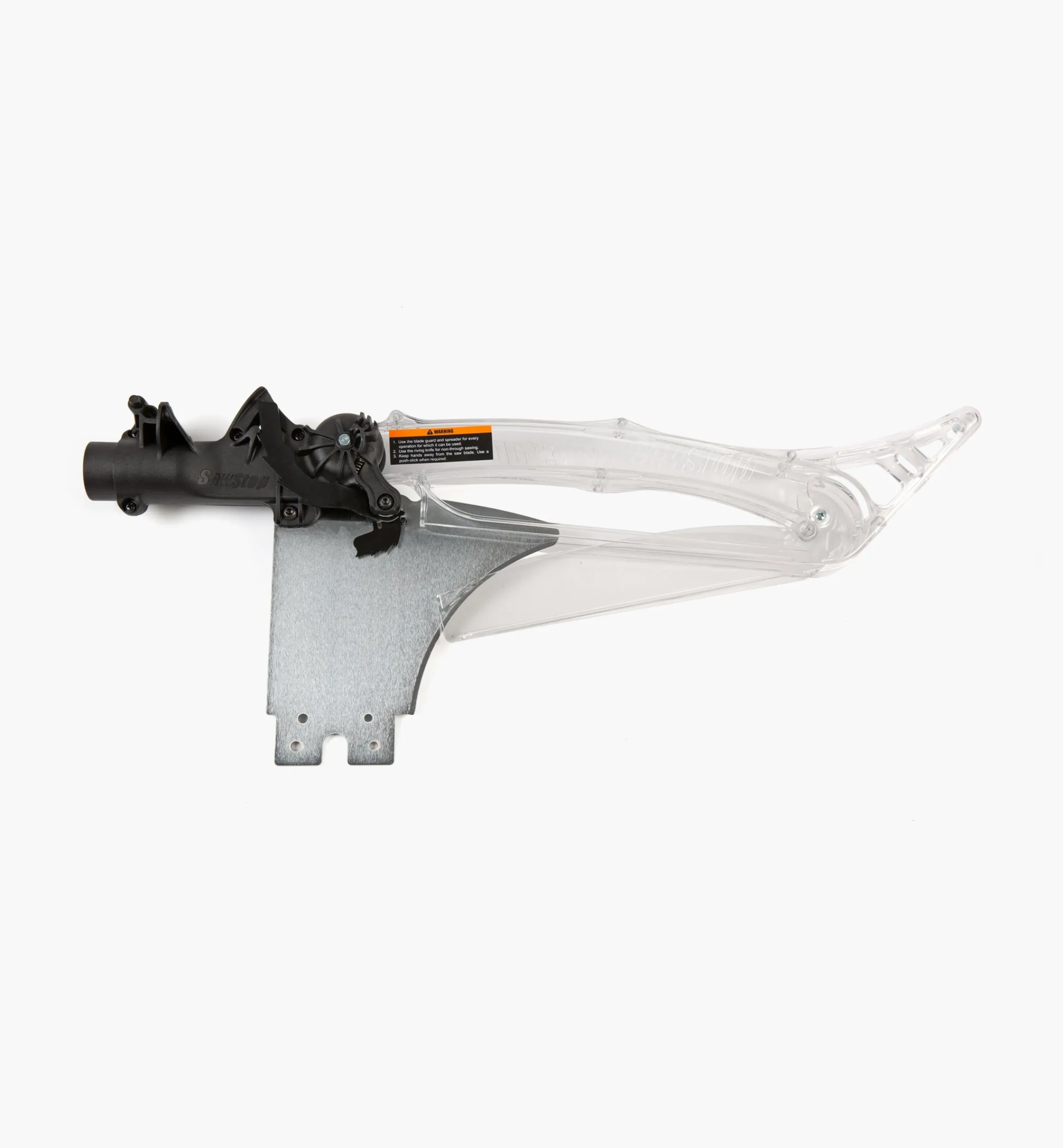 Lee Valley Workshop>Dust Collection Blade Guard For SawStop Contractor, Professional & Industrial Table Saws