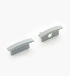 Lee Valley Lighting>End Caps For Flush-Mount LED Tape Lighting Channels