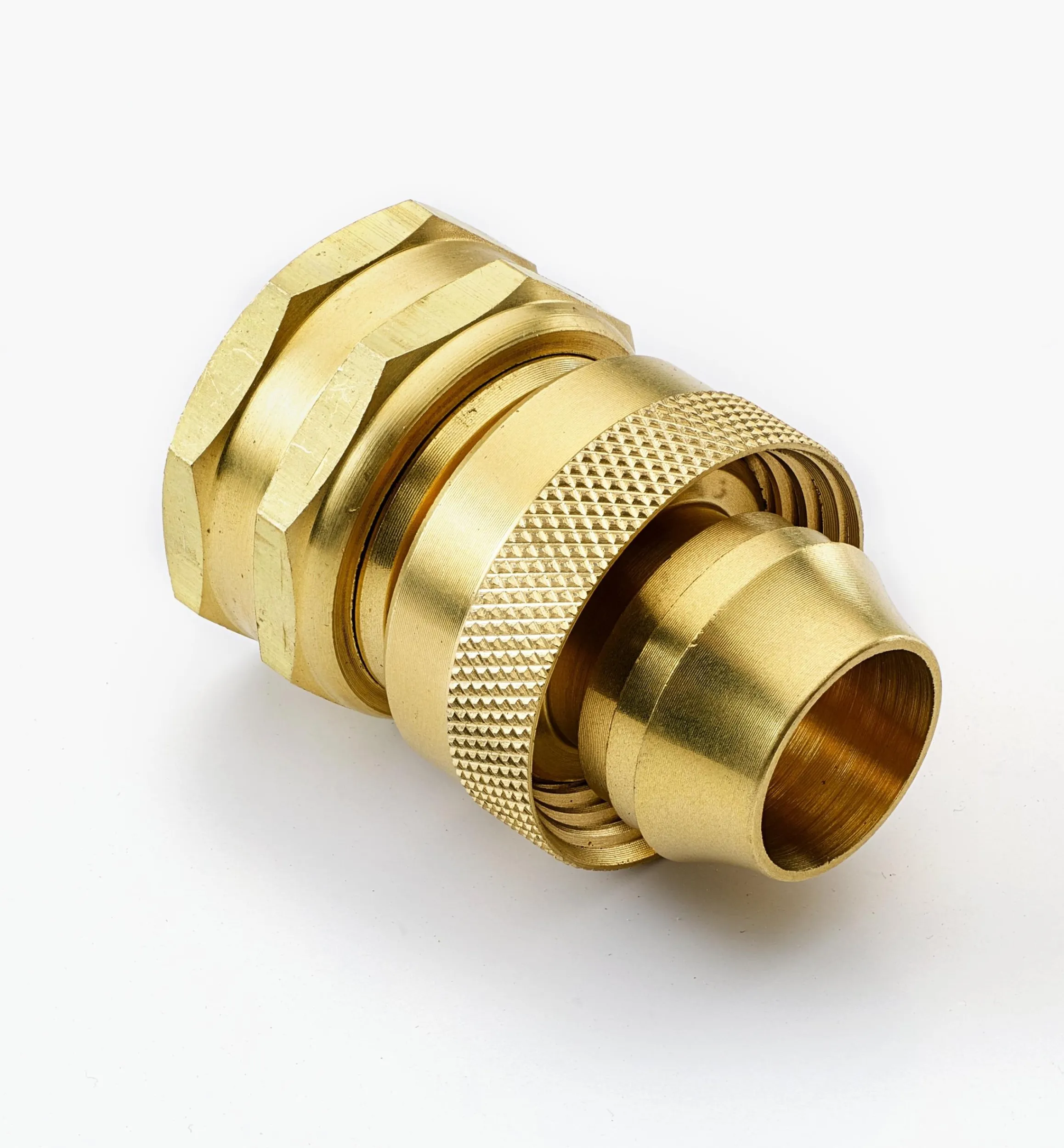 Lee Valley Hoses & Accessories>Female Brass Hose Coupler
