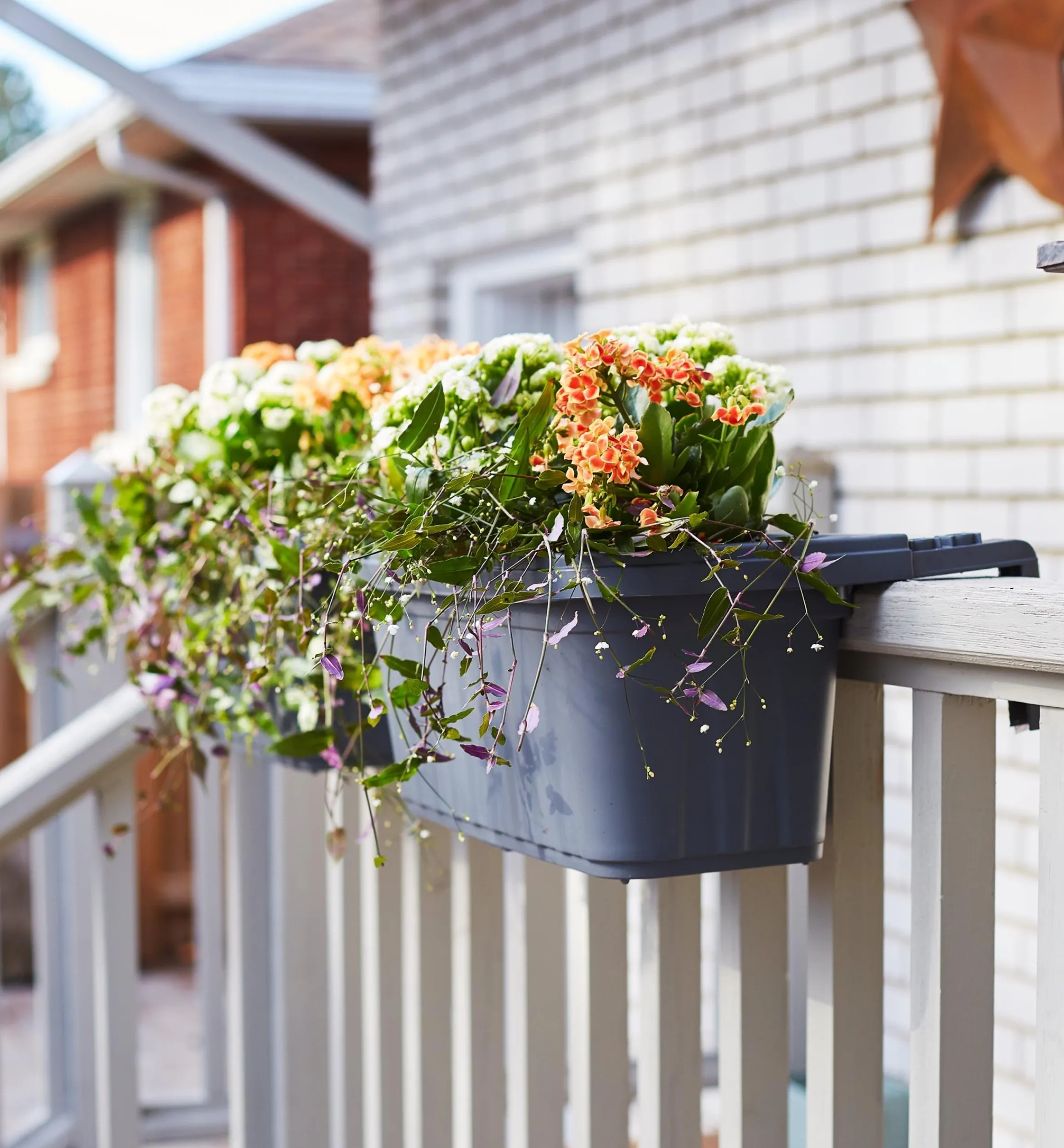 Lee Valley Container Gardening>Fence & Railing Planters
