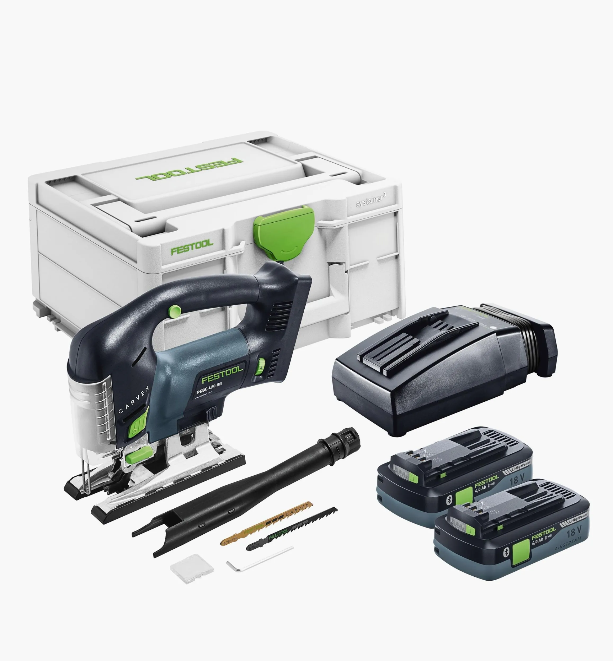 Lee Valley Power Tools>Festool Carvex PSBC 420 Cordless Pendulum Jigsaw