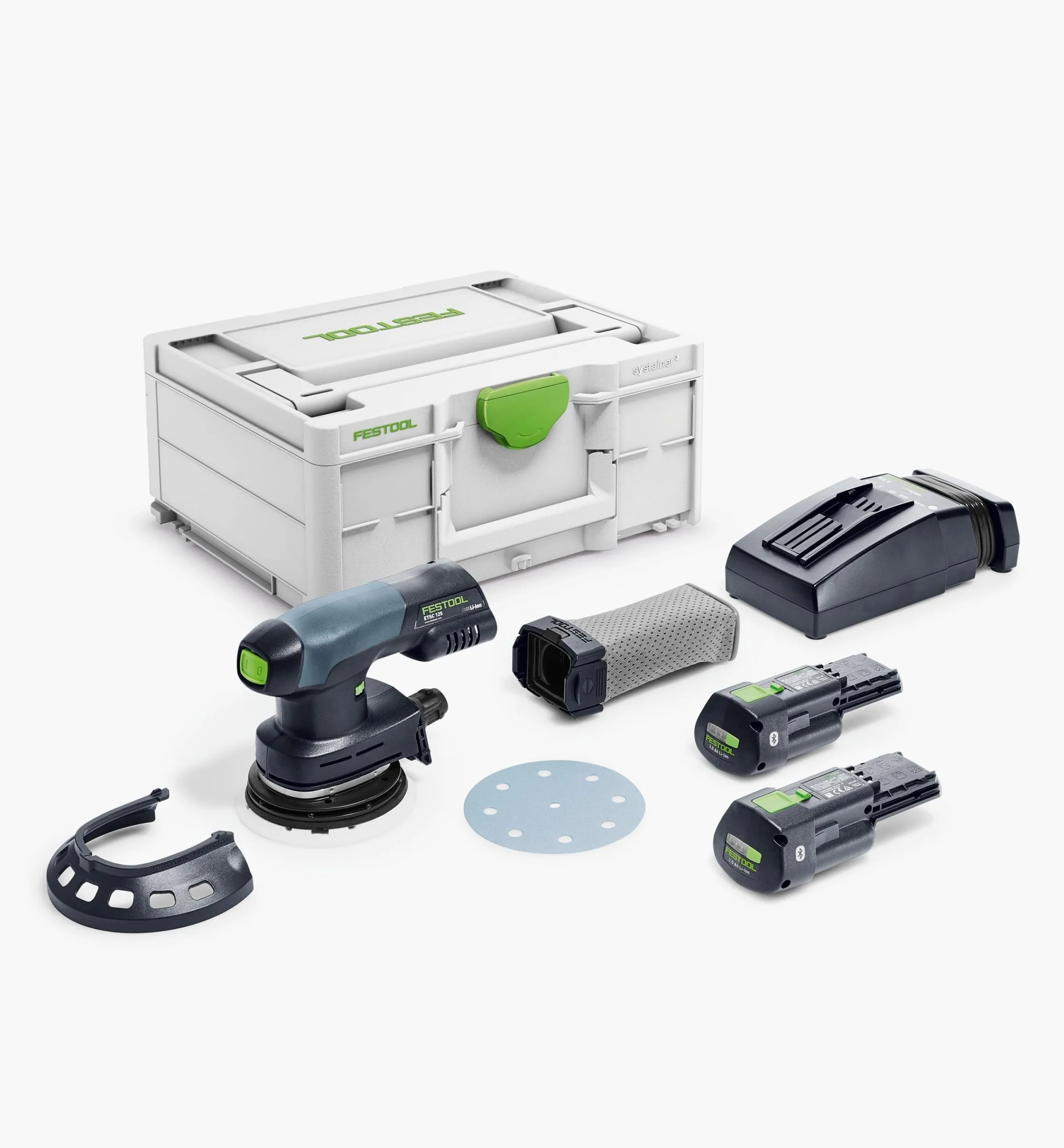 Lee Valley Power Tools>Festool ETSC 125 Cordless Random Orbital Sander