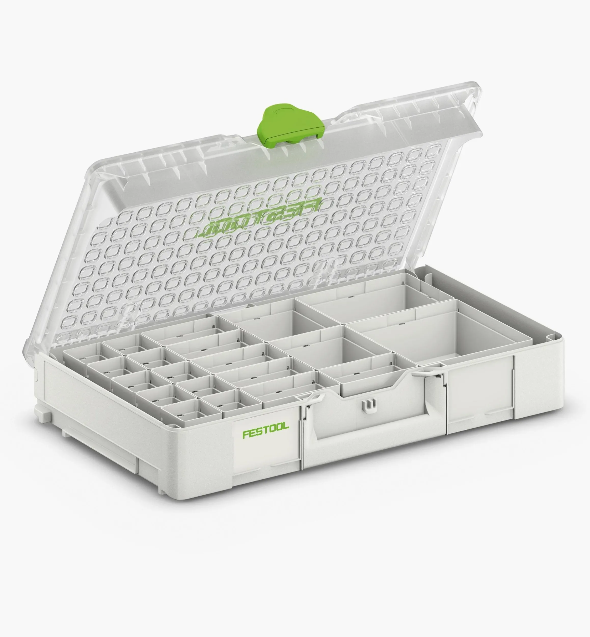 Lee Valley Workshop>Festool Organizer SYS3 ORG L 89 With 20 Bins