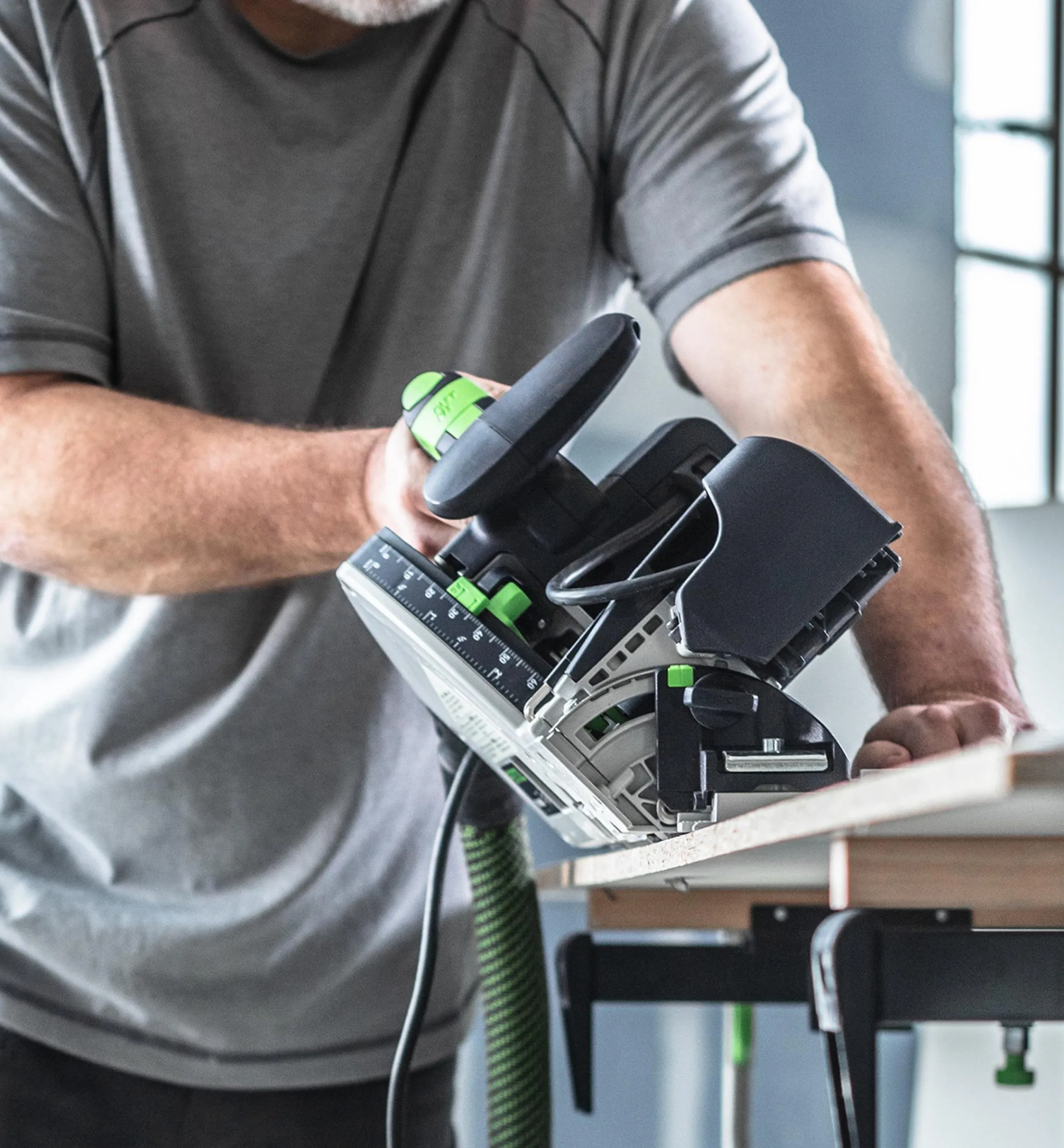 Lee Valley Power Tools>Festool Plunge-Cut Saw With Scoring Function TSV 60 K