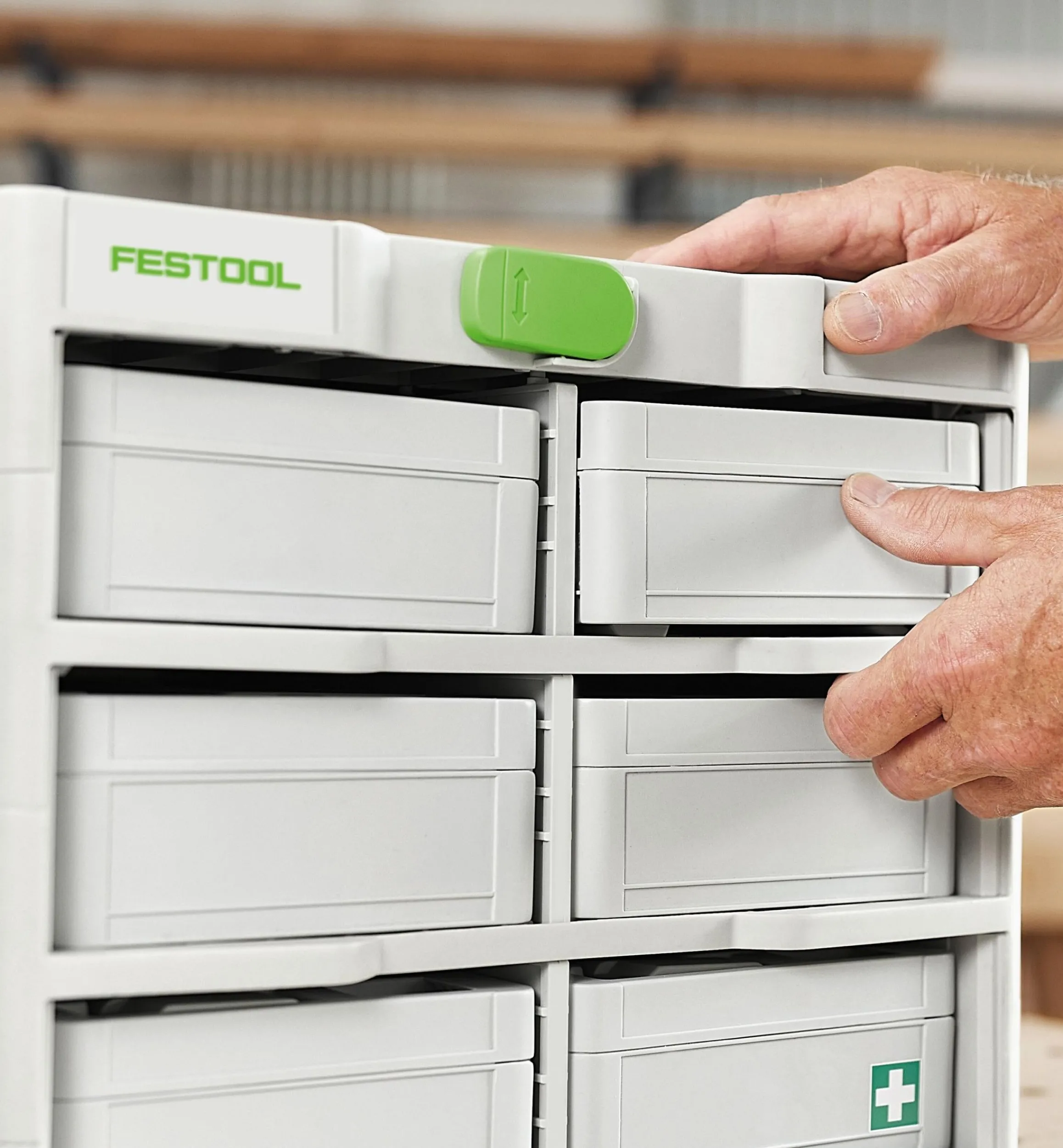 Lee Valley Workshop>Festool Systainer³ Rack SYS3-RK/6 M 337-Set