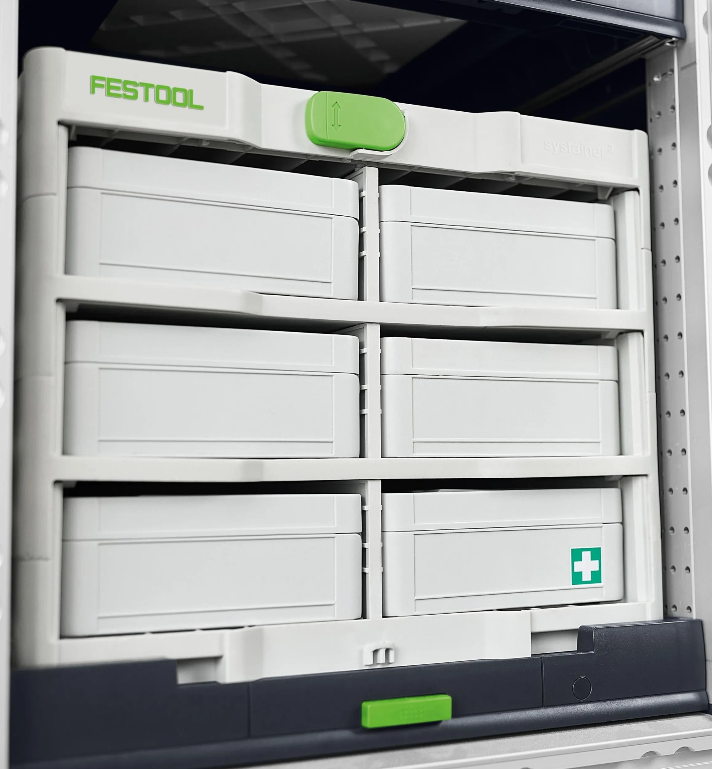 Lee Valley Workshop>Festool Systainer³ Rack SYS3-RK/6 M 337-Set