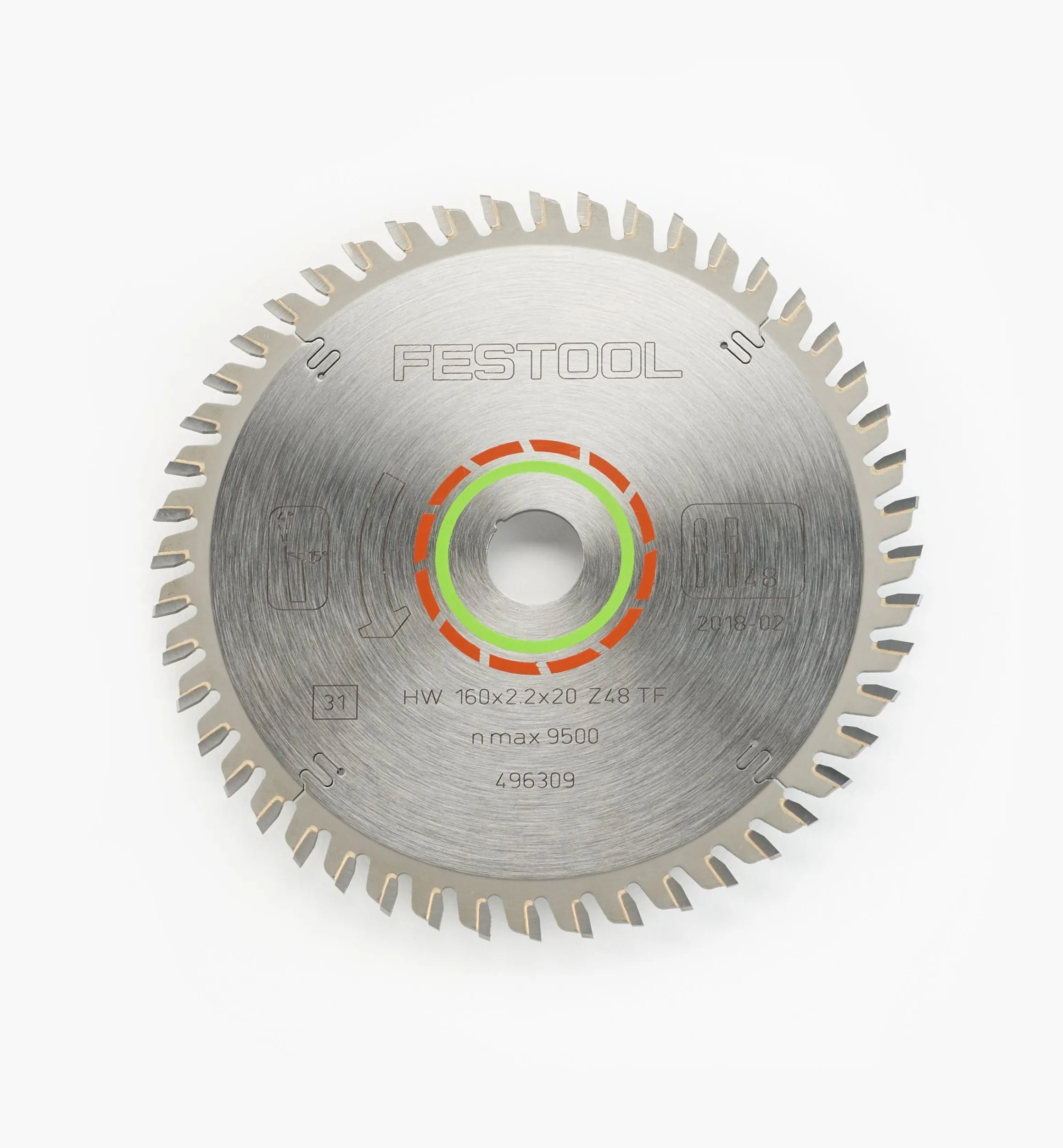 Lee Valley Power Tool Accessories>Festool TS 55 Solid Surface/Laminate Saw Blade
