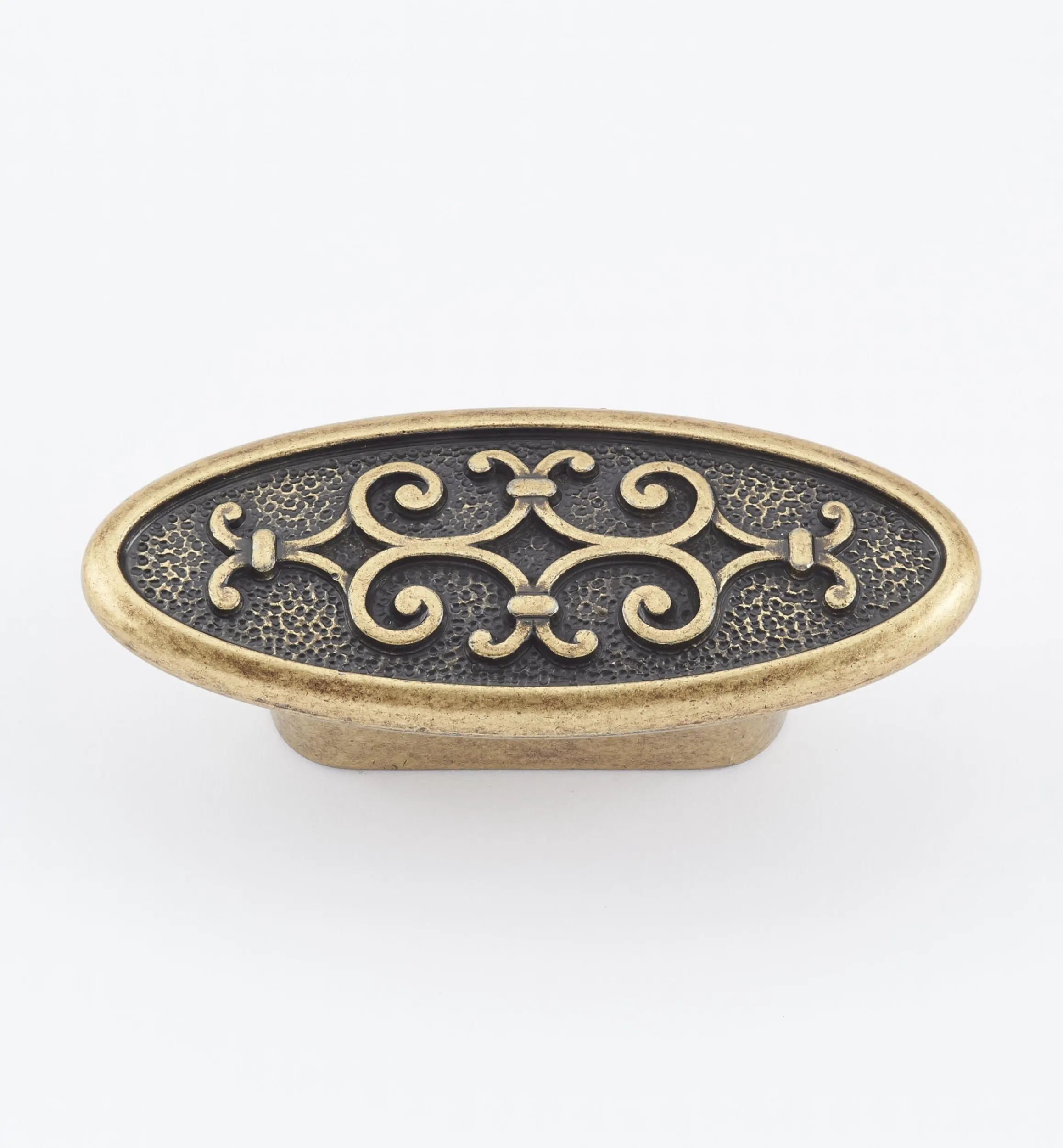Lee Valley Knobs>Filigree Oval Knob