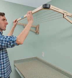 Lee Valley Laundry>Folding Drying Rack
