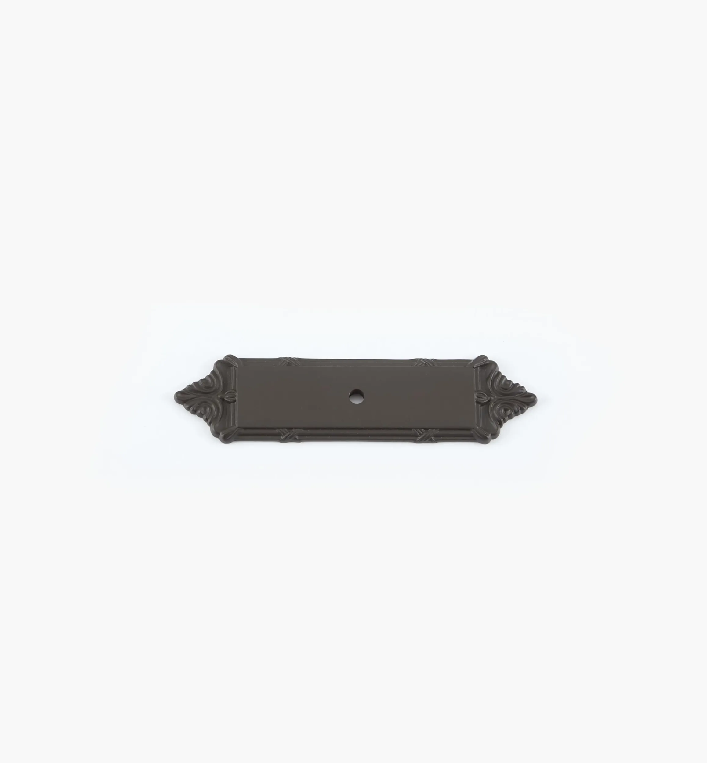 Lee Valley Escutcheons>Georgian Rectangular Knob Escutcheon