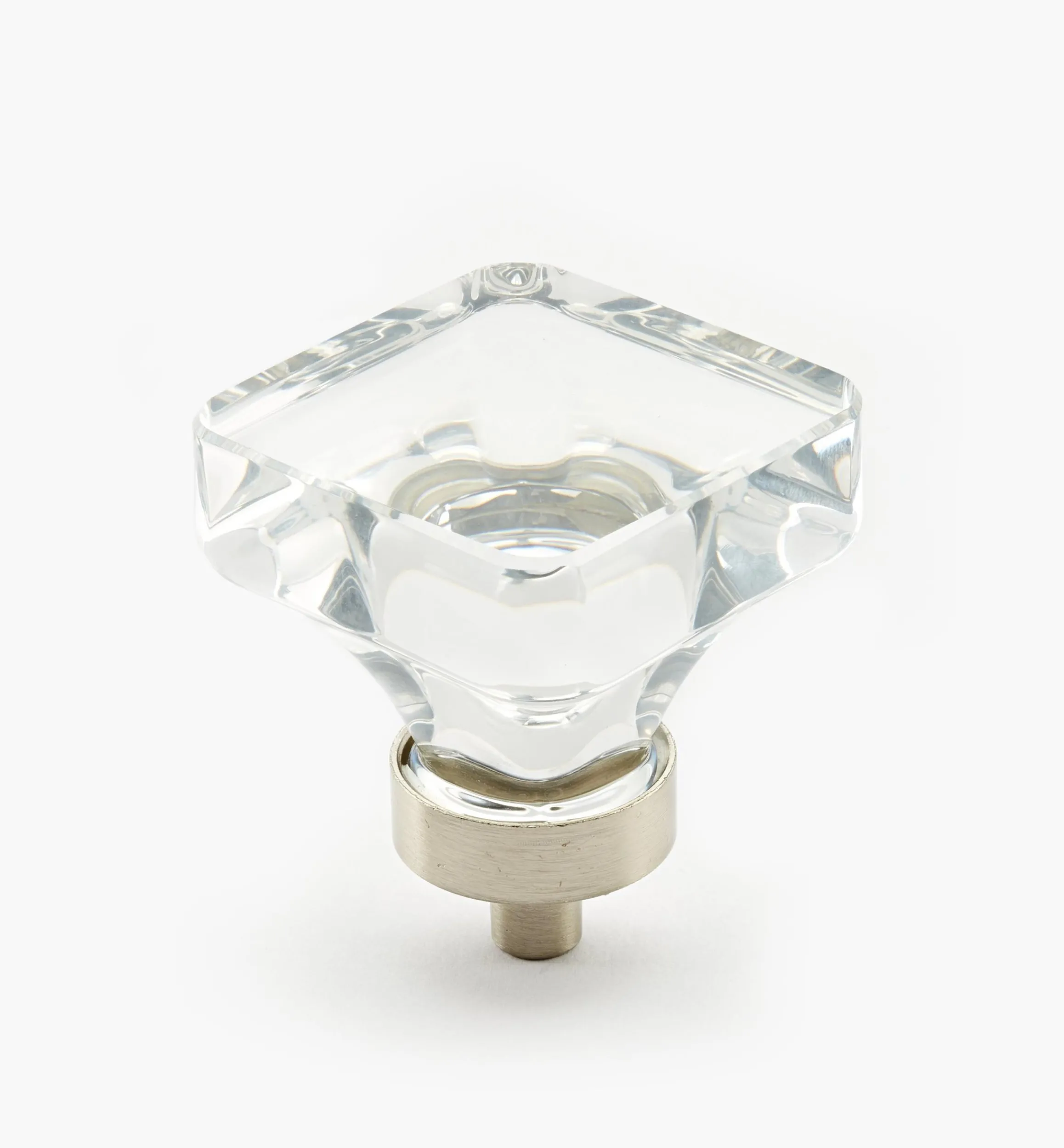 Lee Valley Knobs>Glacio Square Knob
