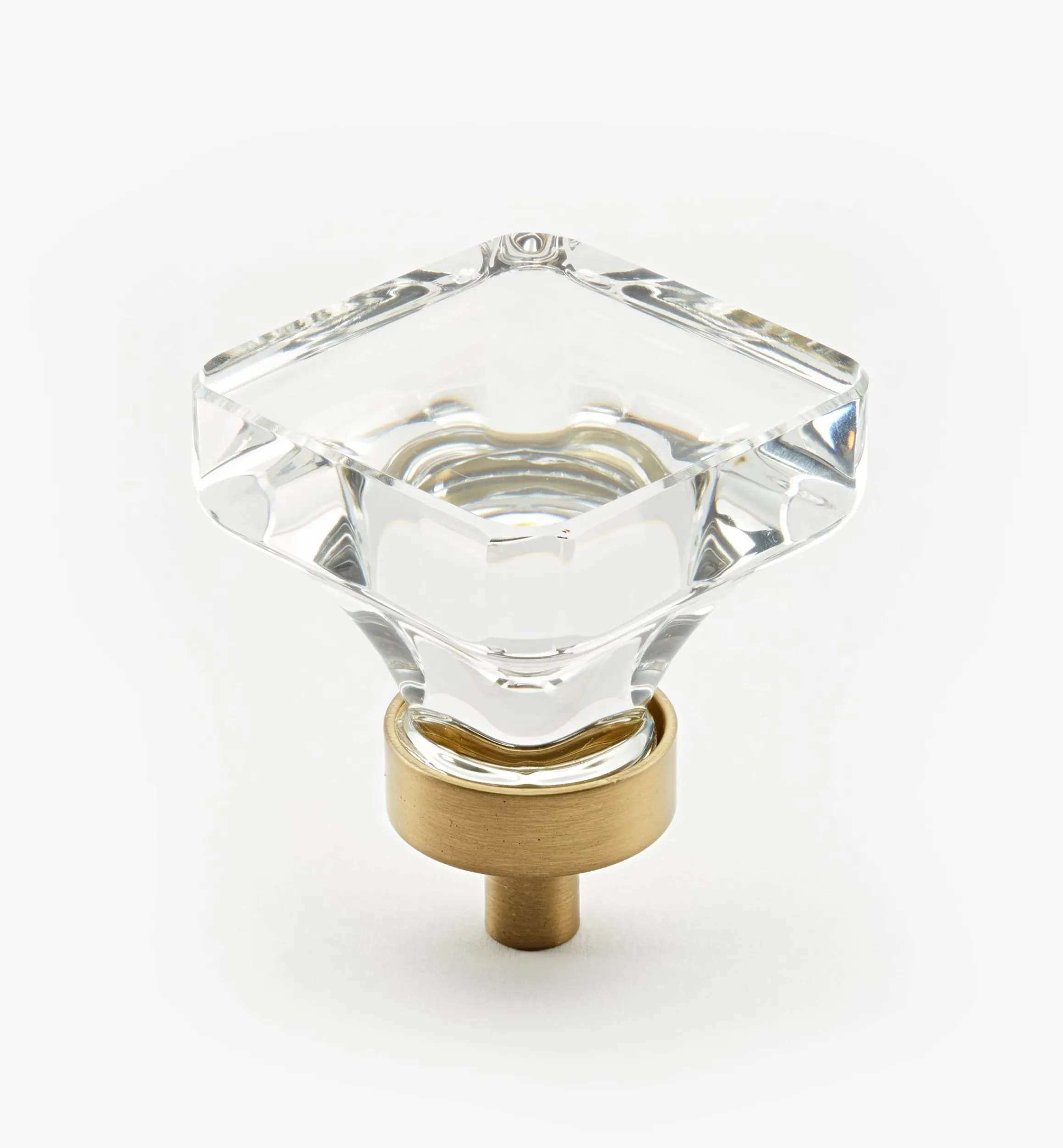 Lee Valley Knobs>Glacio Square Knob