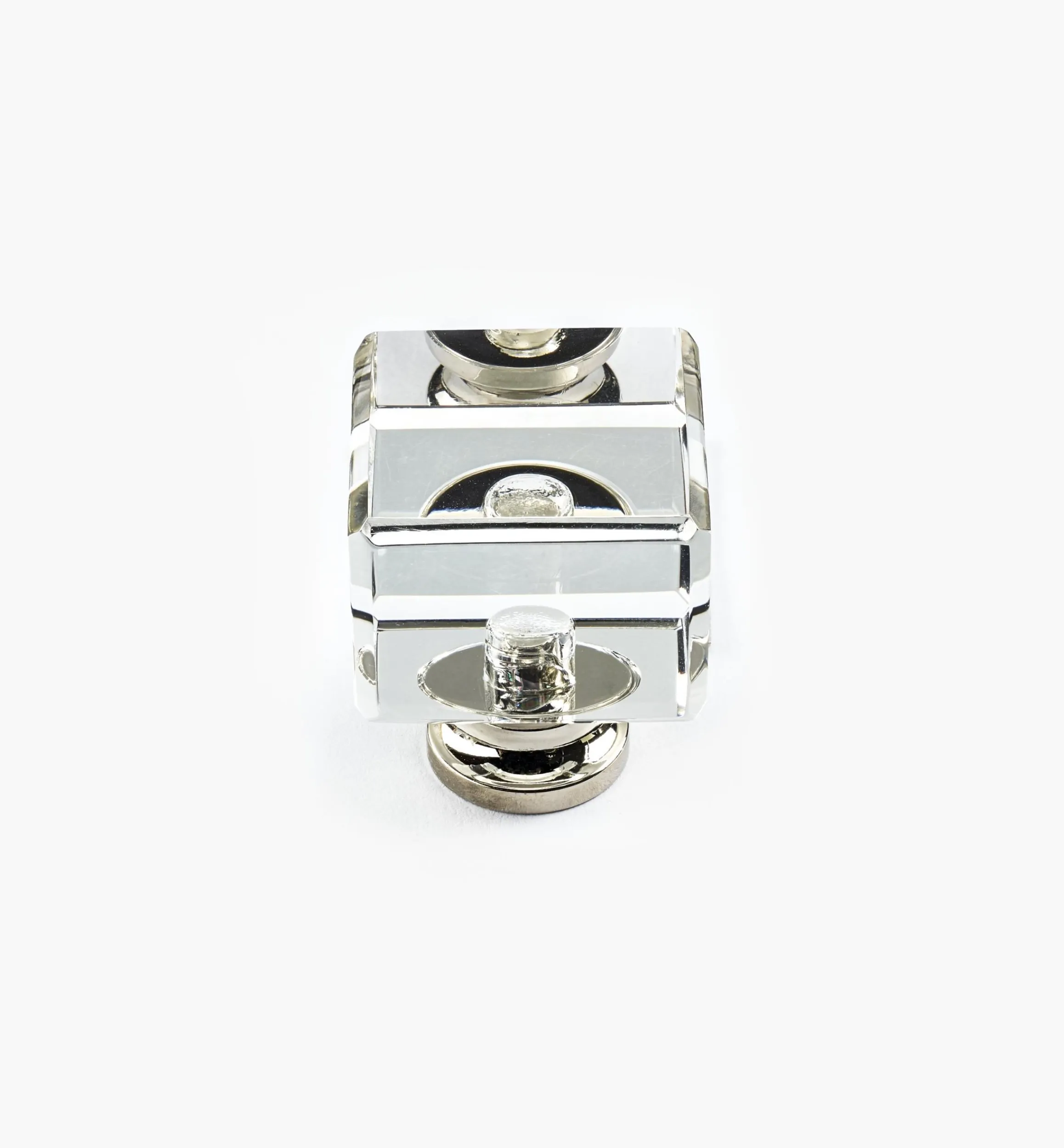 Lee Valley Knobs>Glass Cube Knob