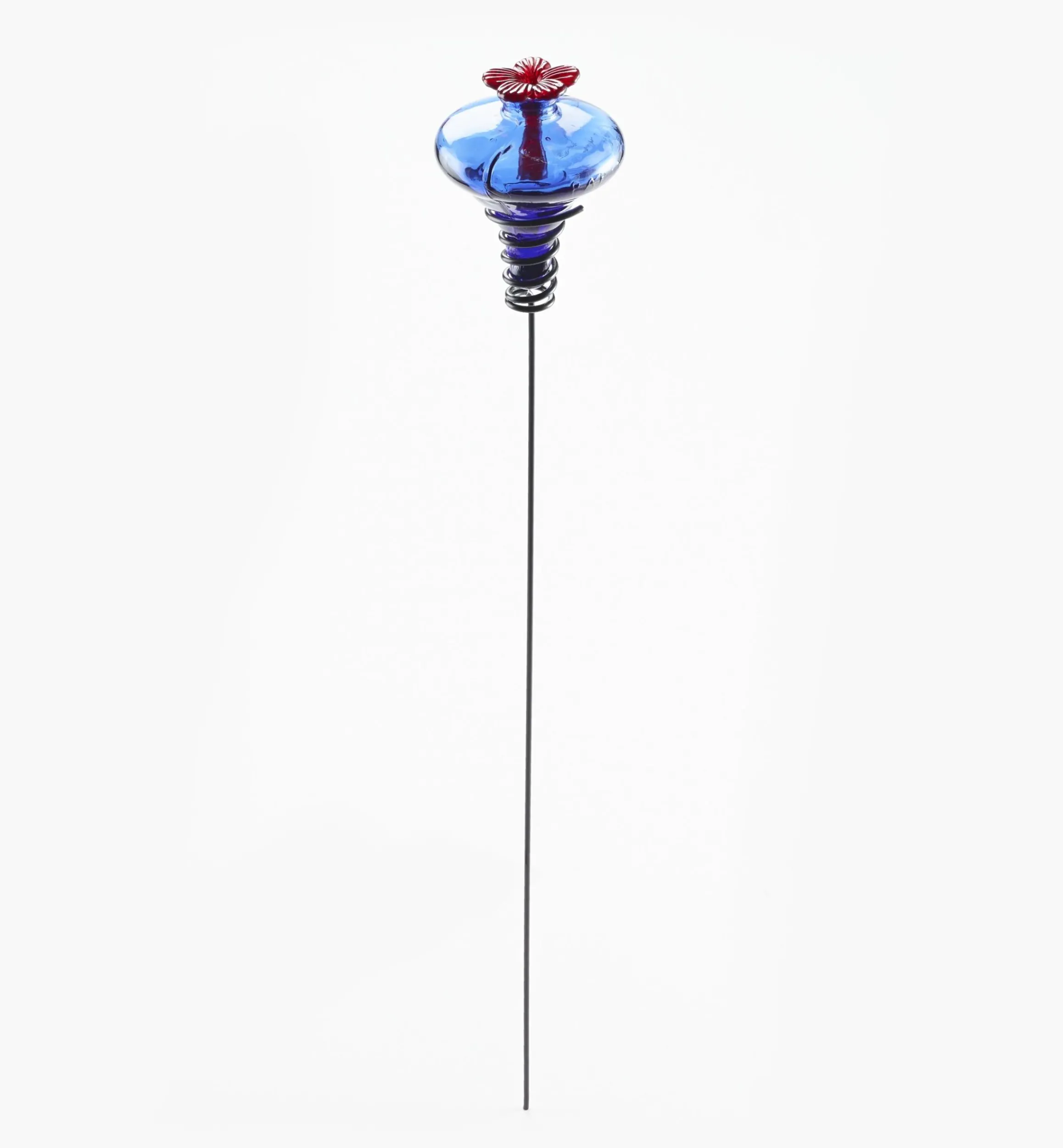 Lee Valley Birding>Glass Flower Hummingbird Feeder