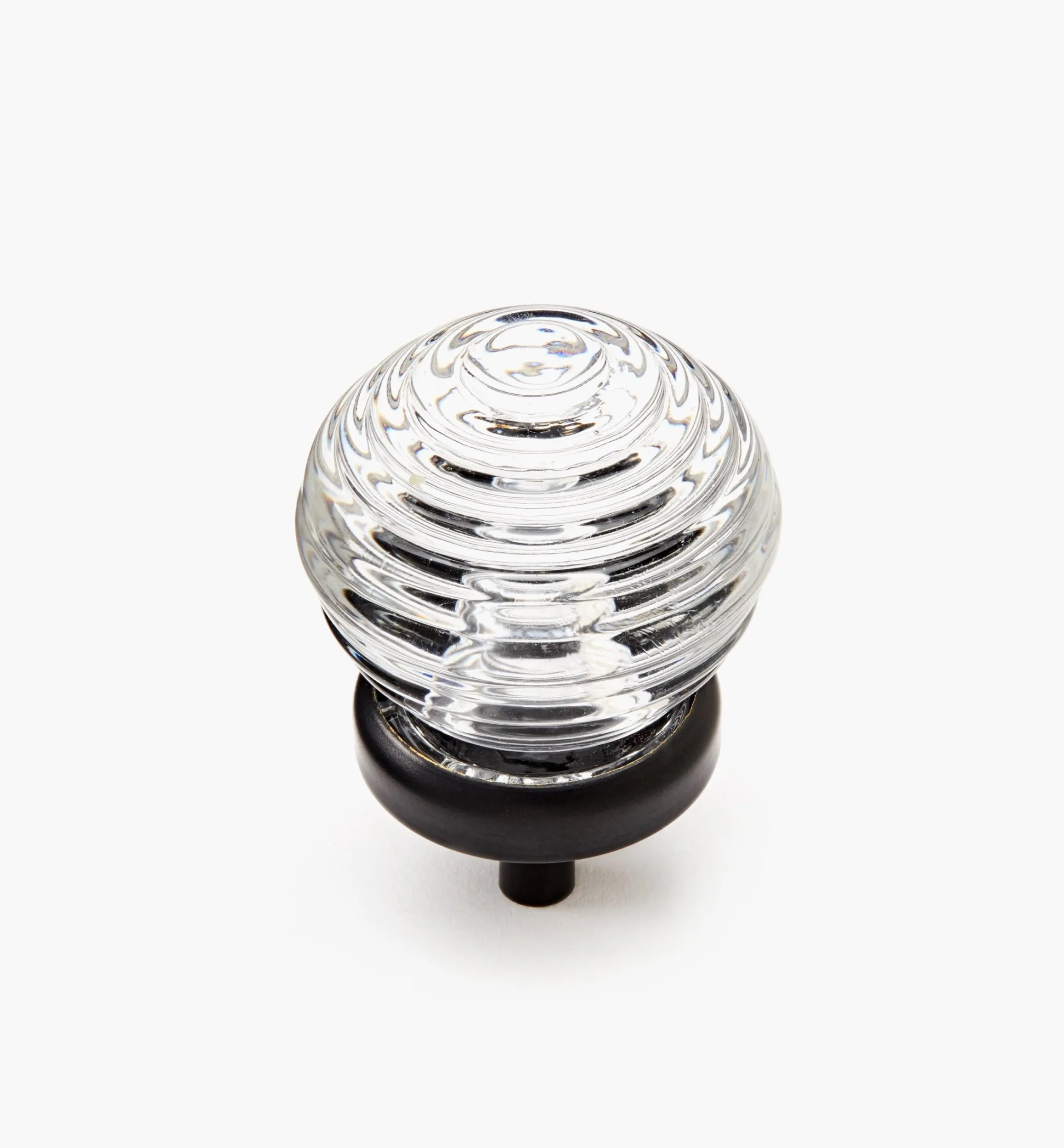 Lee Valley Knobs>Glass Ringed Ball Knob