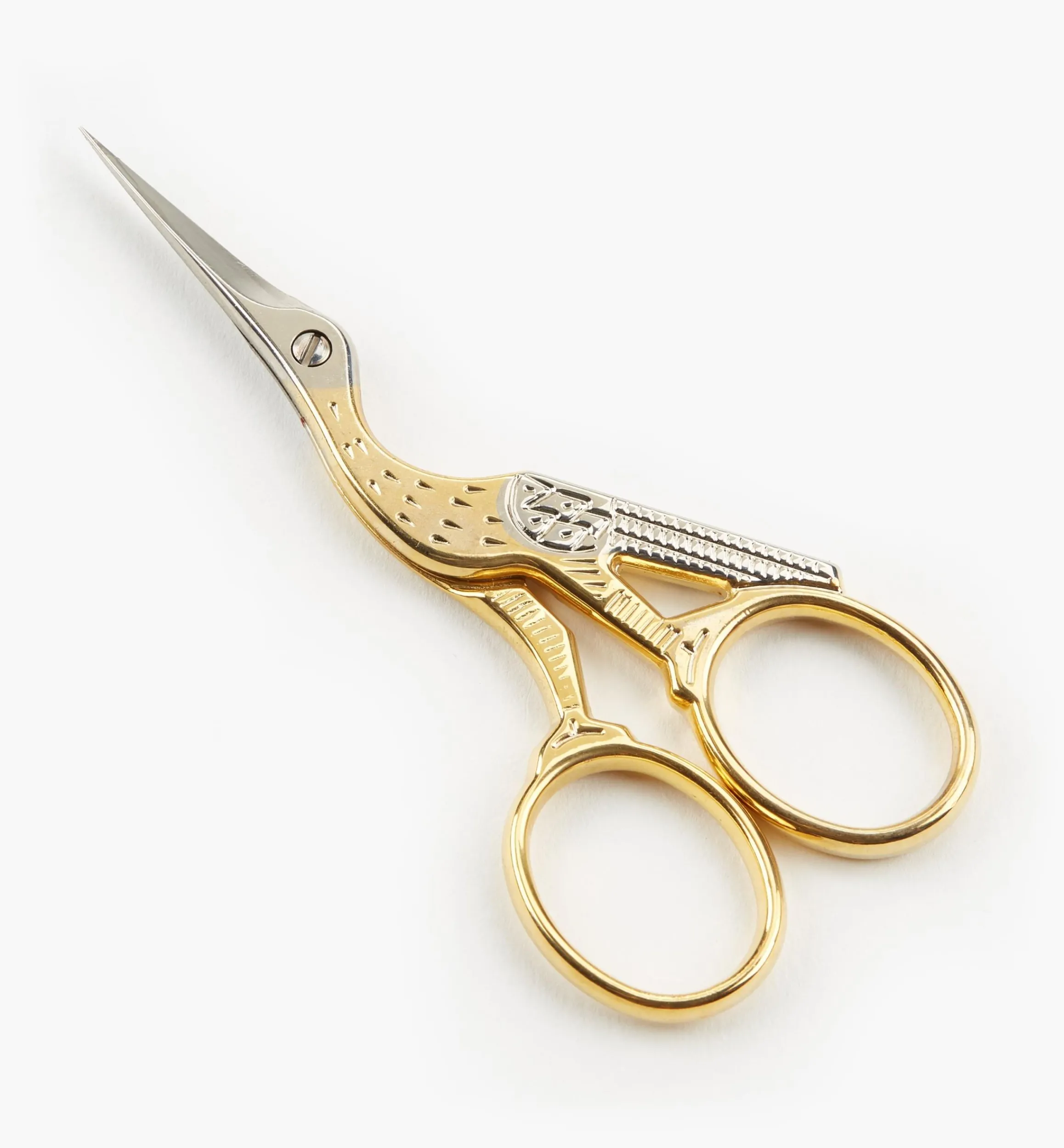 Lee Valley Toys & Games>Gold-Plated Stork Scissors