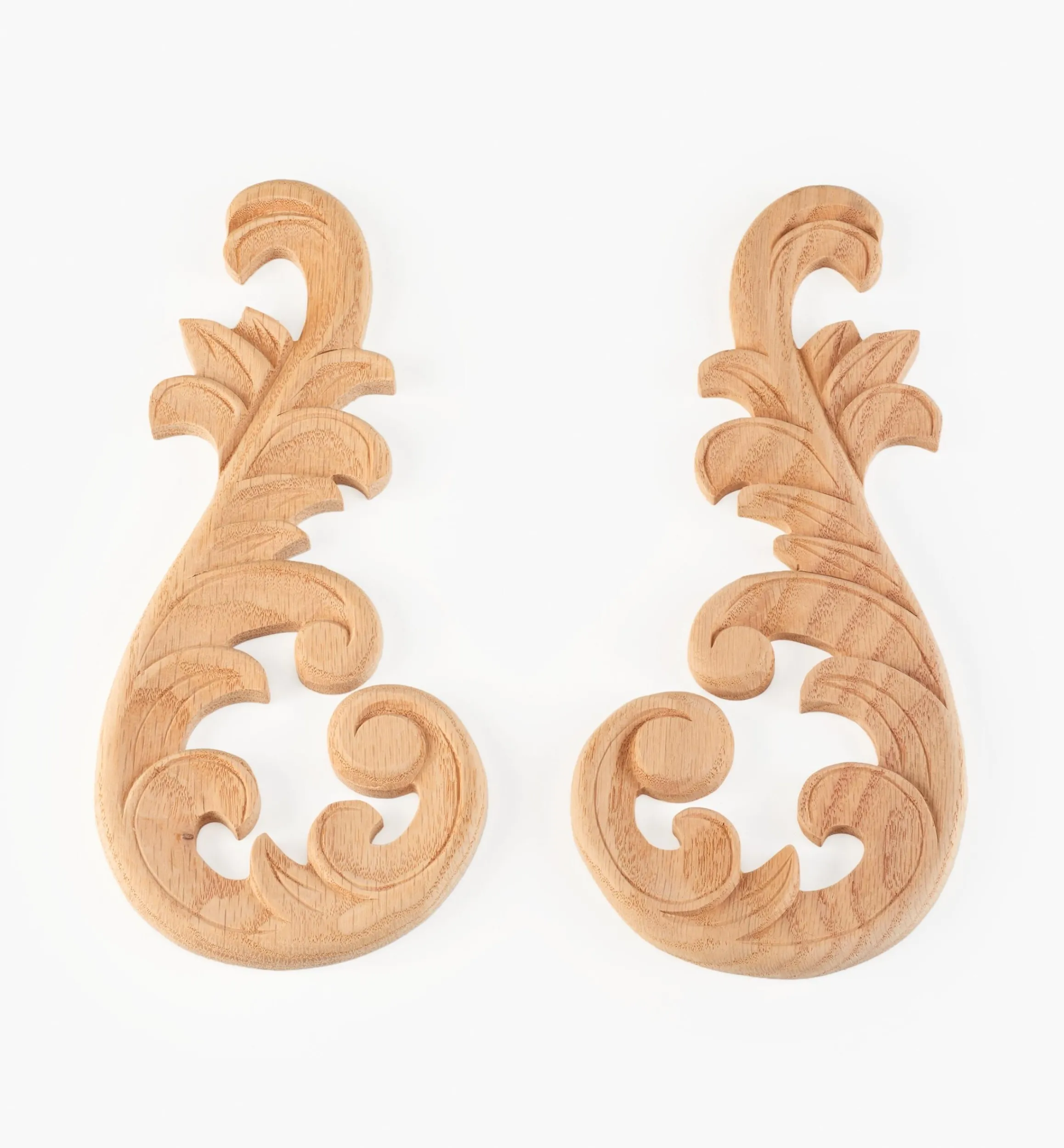 Lee Valley Project Supplies>Hand-Carved Matched Wooden Scrolls