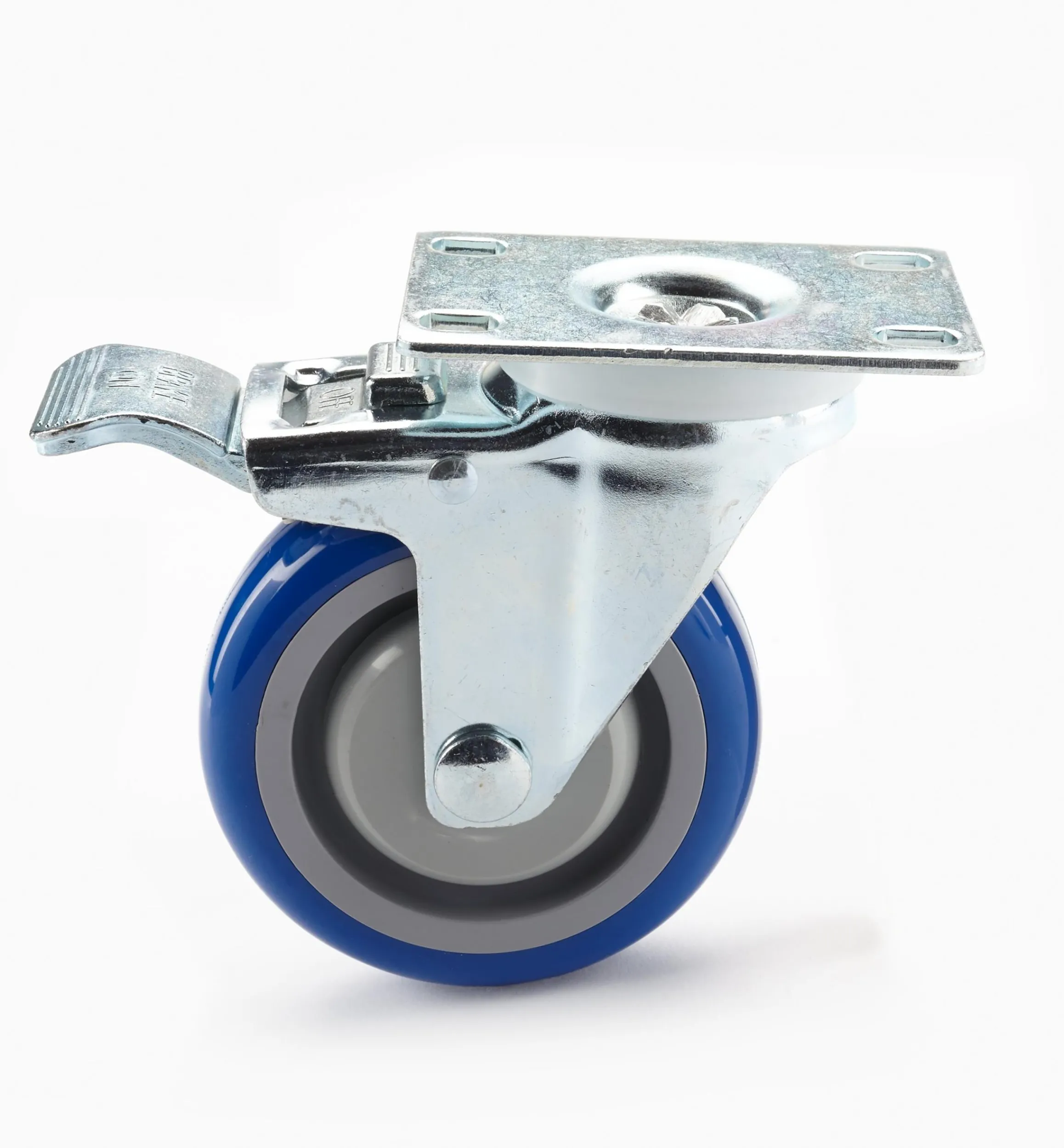 Lee Valley Casters & Wheels>Heavy-Duty Polyurethane Swivel Locking Casters