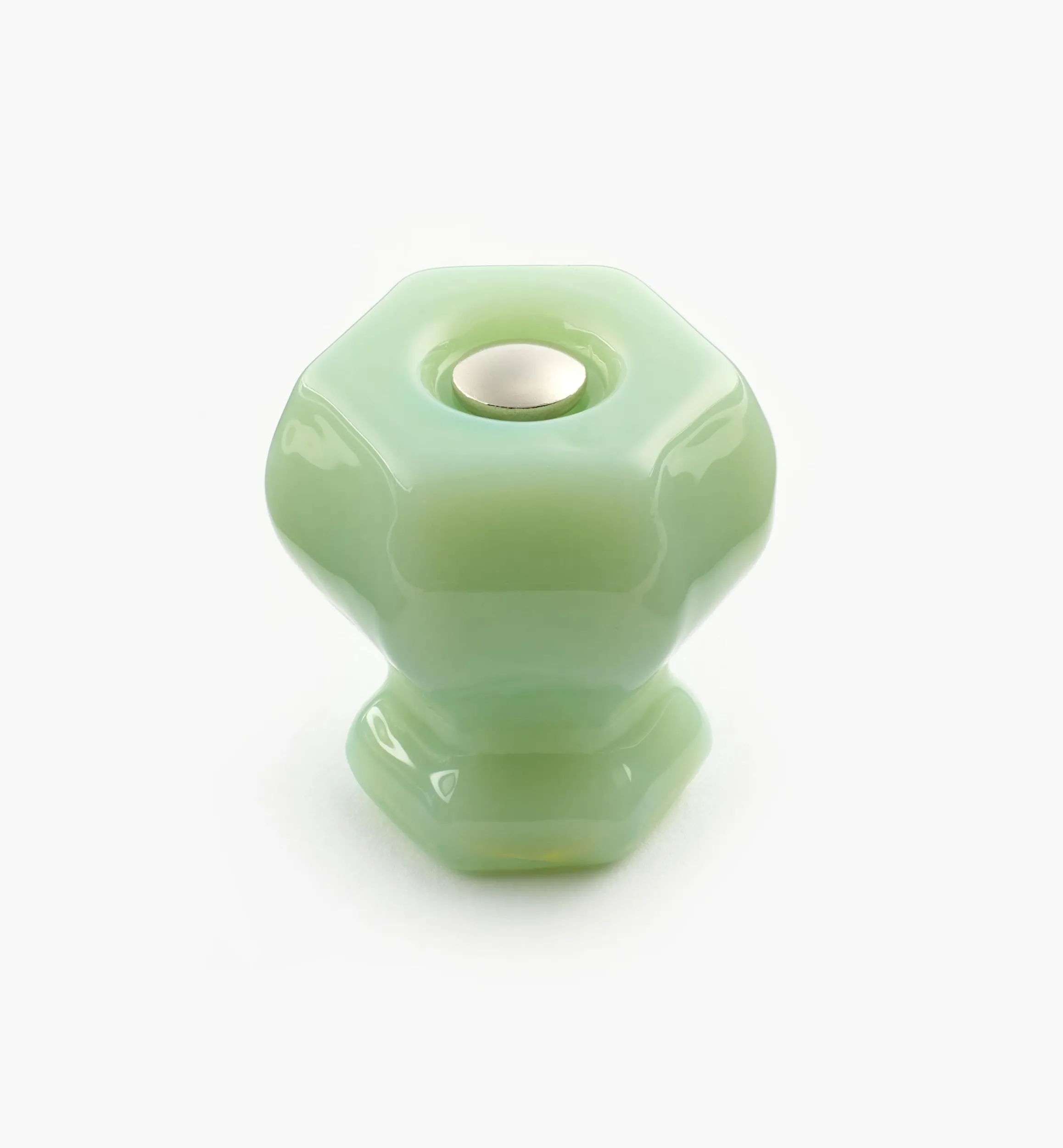 Lee Valley Knobs>Hexagonal Glass Knob