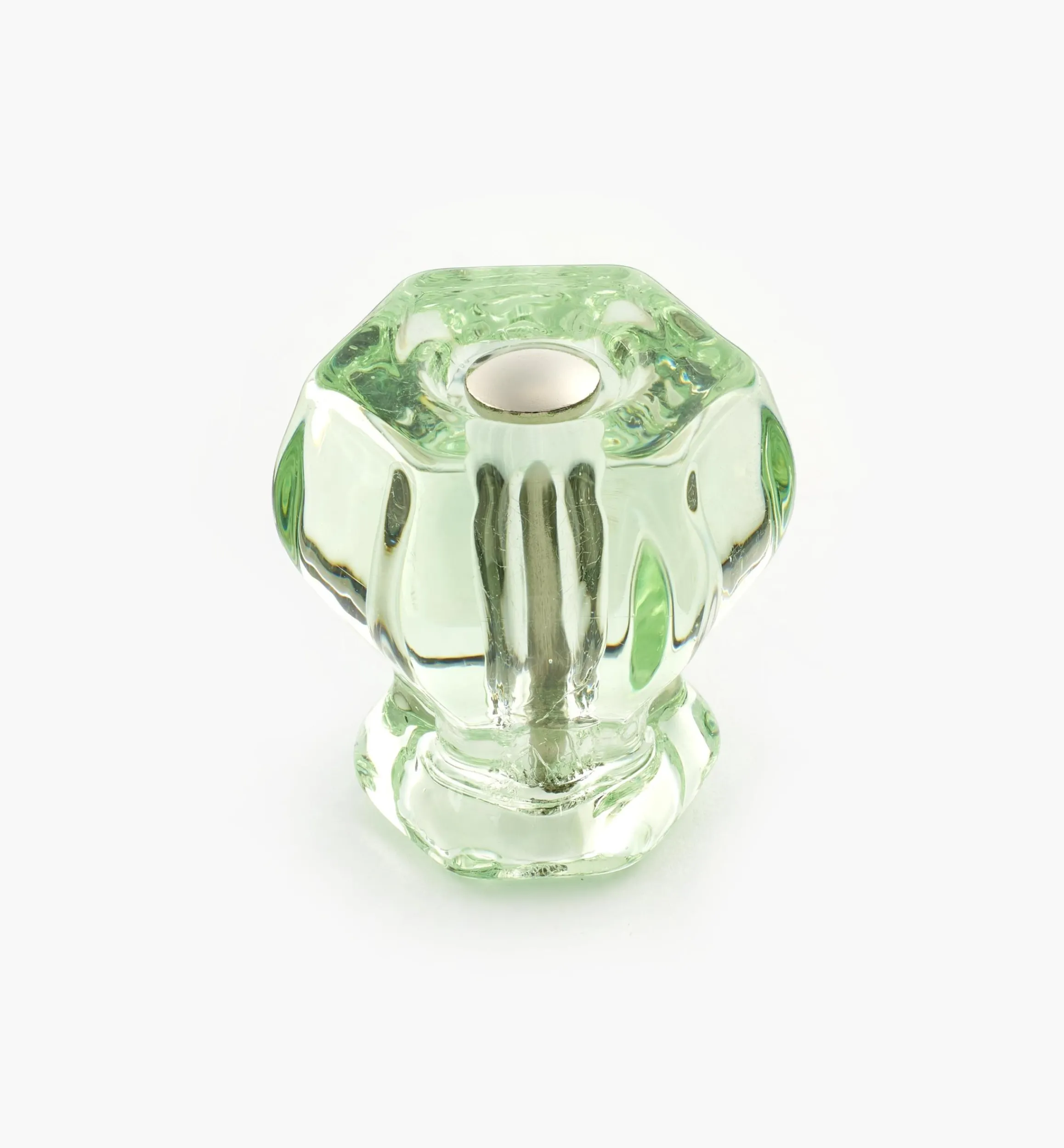 Lee Valley Knobs>Hexagonal Glass Knob