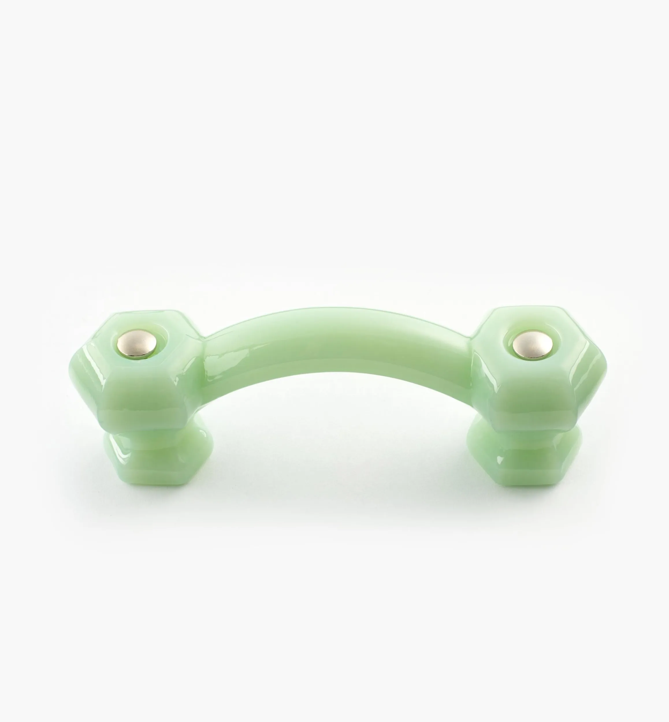 Lee Valley Handles>Hexagonal Glass Pull