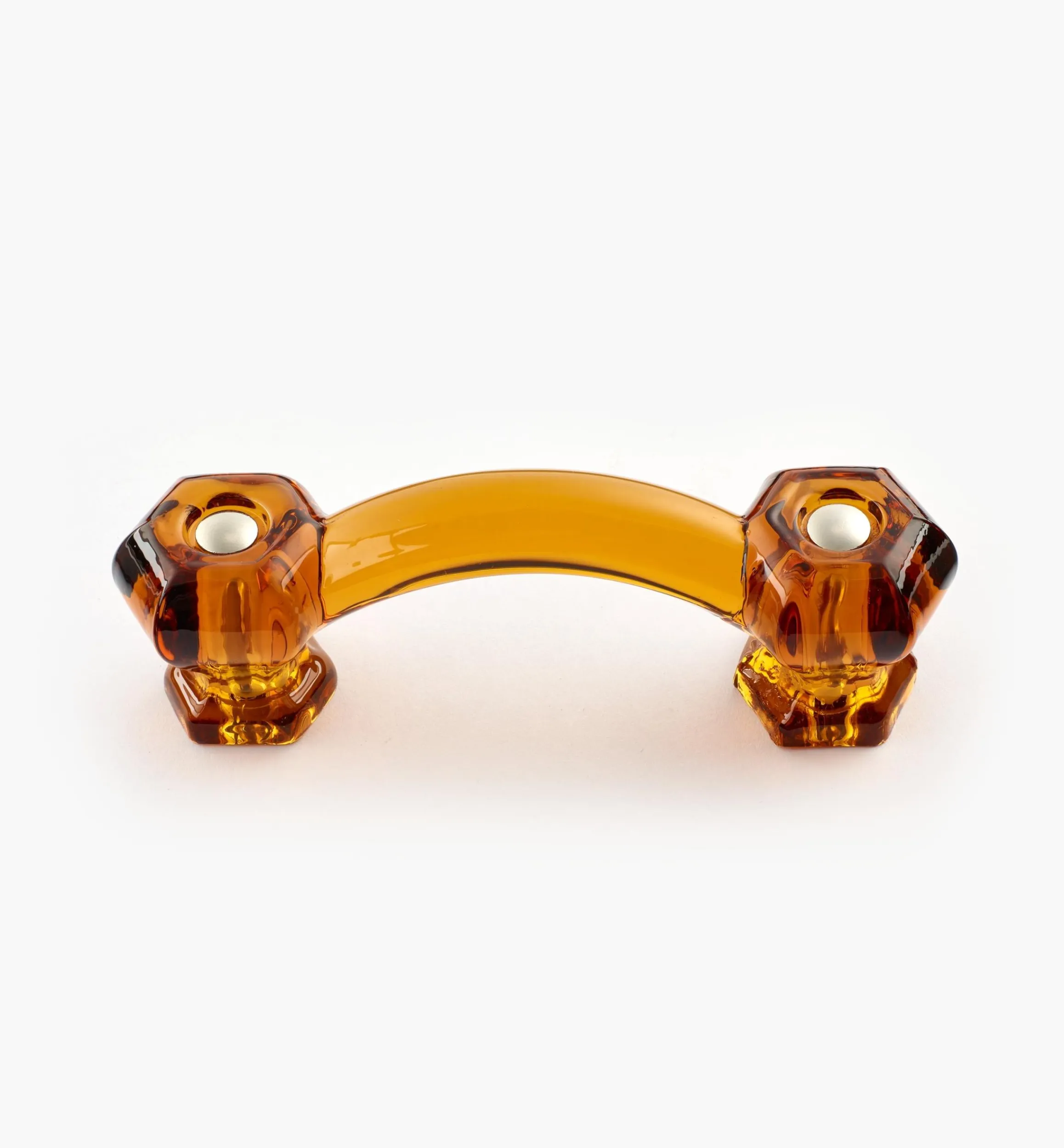 Lee Valley Handles>Hexagonal Glass Pull