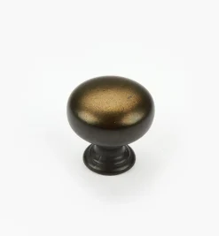 Lee Valley Knobs>Hickory Keeler Bronze Knob
