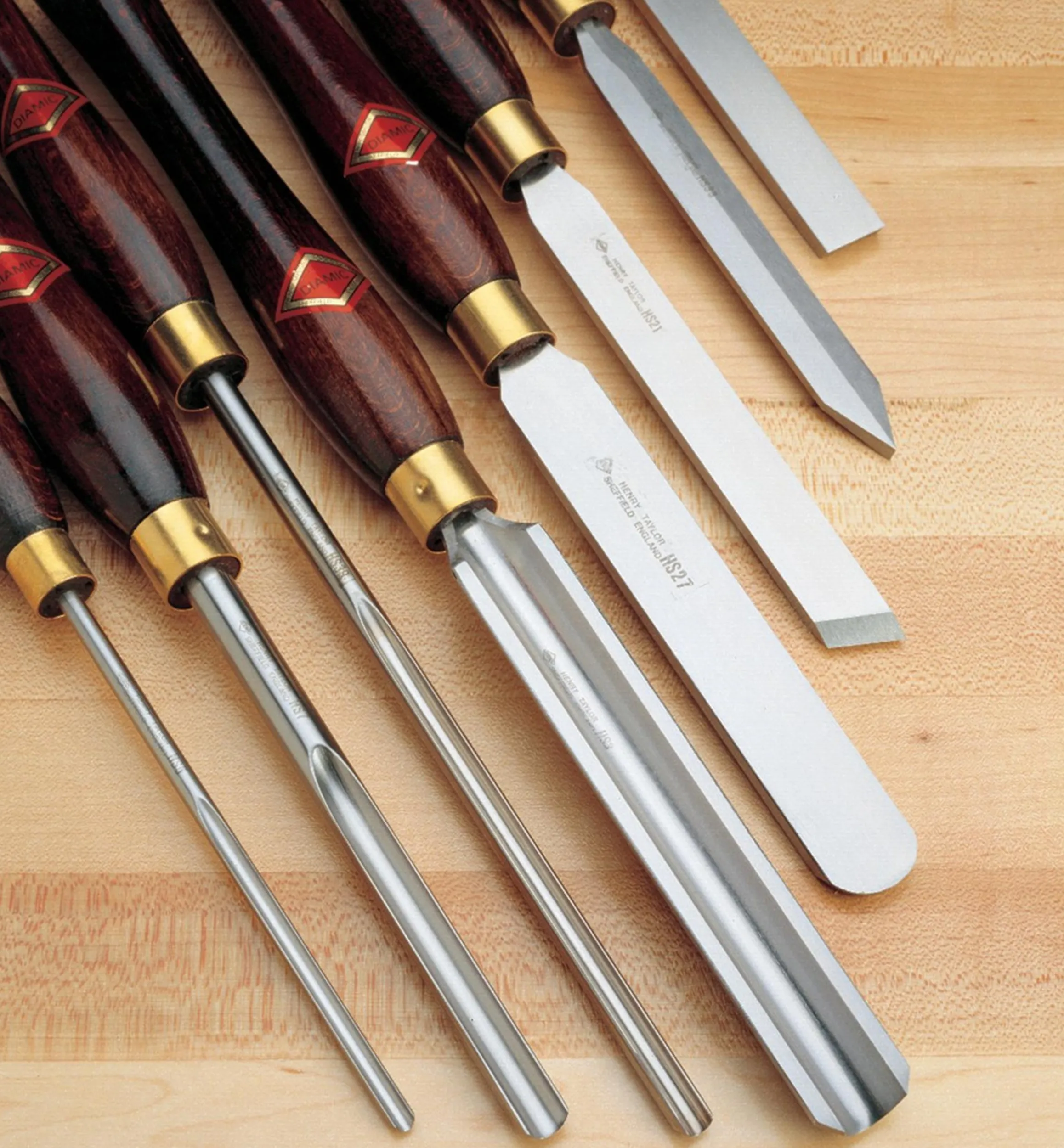 Lee Valley Turning>High-Speed Steel Pro Turning Set