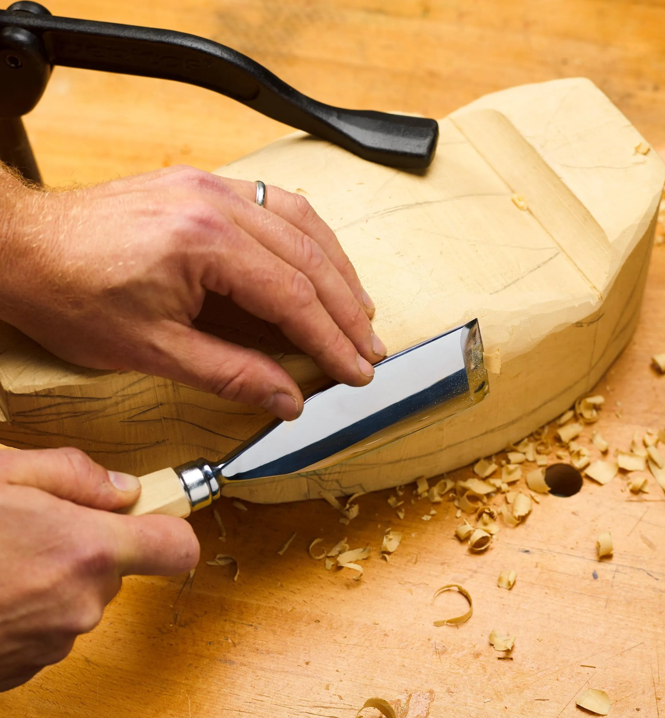 Lee Valley Hand Tools>Hirsch Large #3 Straight Gouge