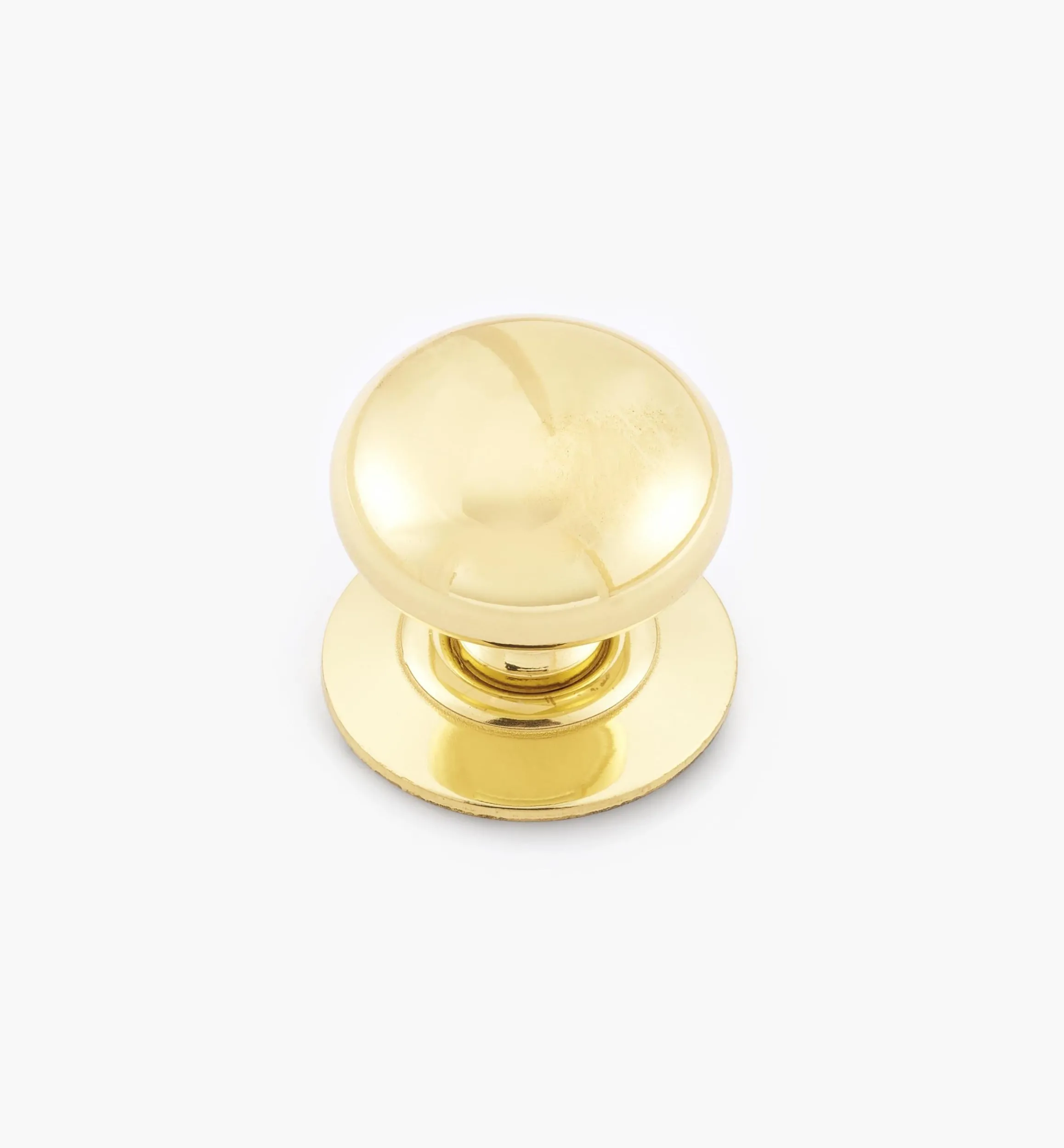 Lee Valley Knobs>Hollow Brass Knobs With Escutcheons