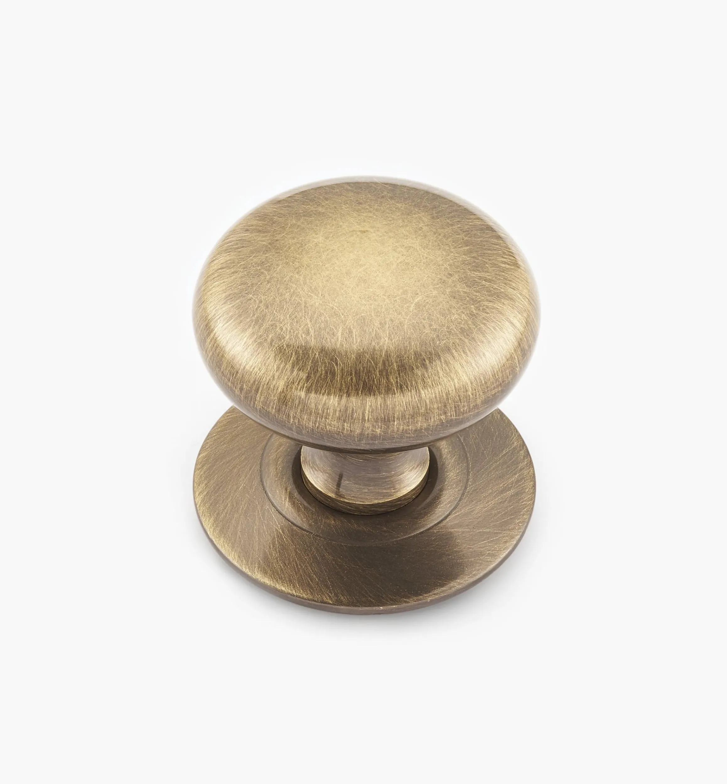 Lee Valley Knobs>Hollow Brass Knobs With Escutcheons