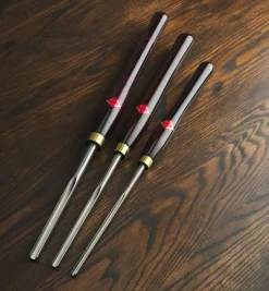 Lee Valley Turning>HSS Long Strong Deep-U Bowl Gouges