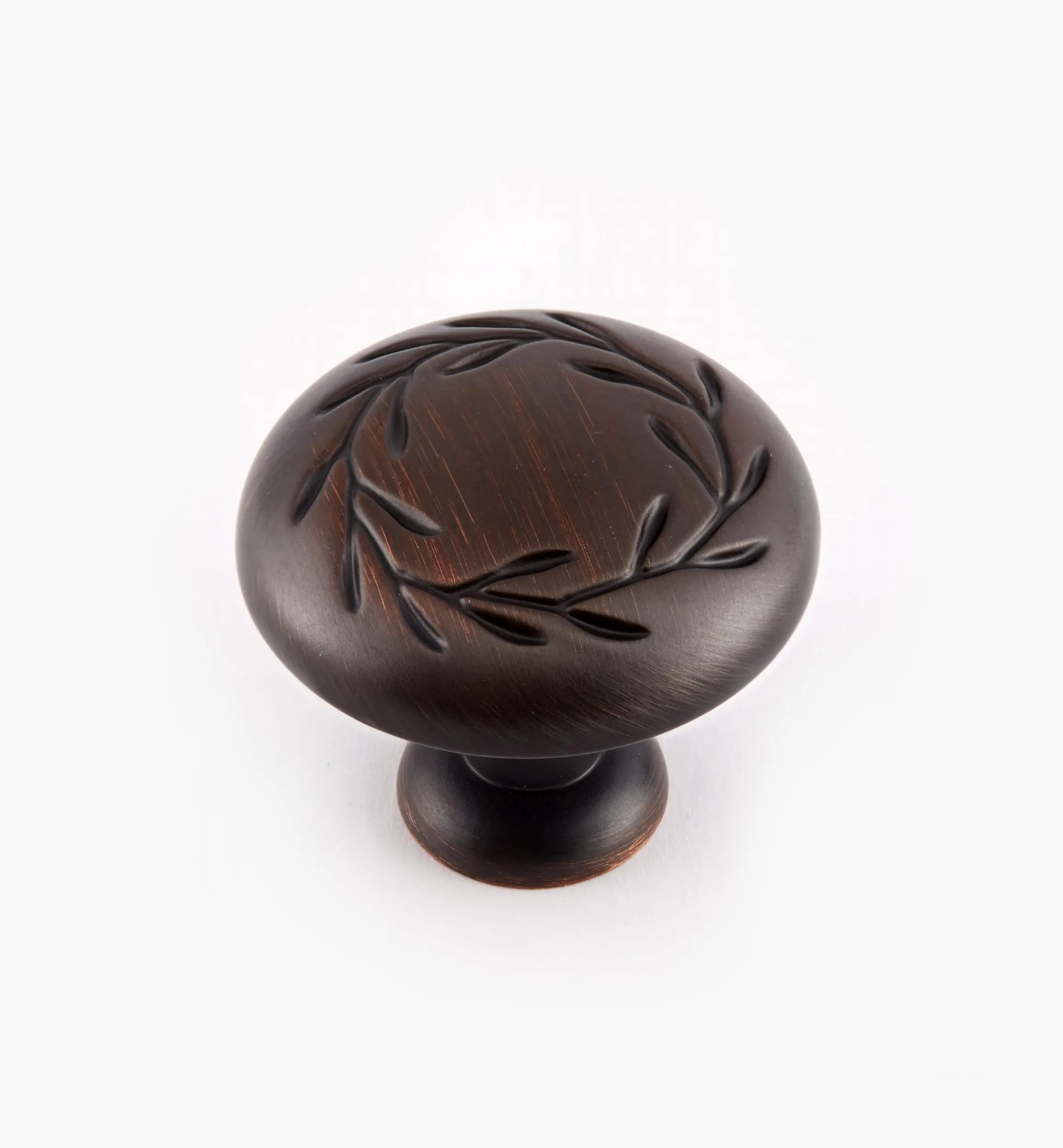 Lee Valley Knobs>Inspirations Leaf Motif Knobs