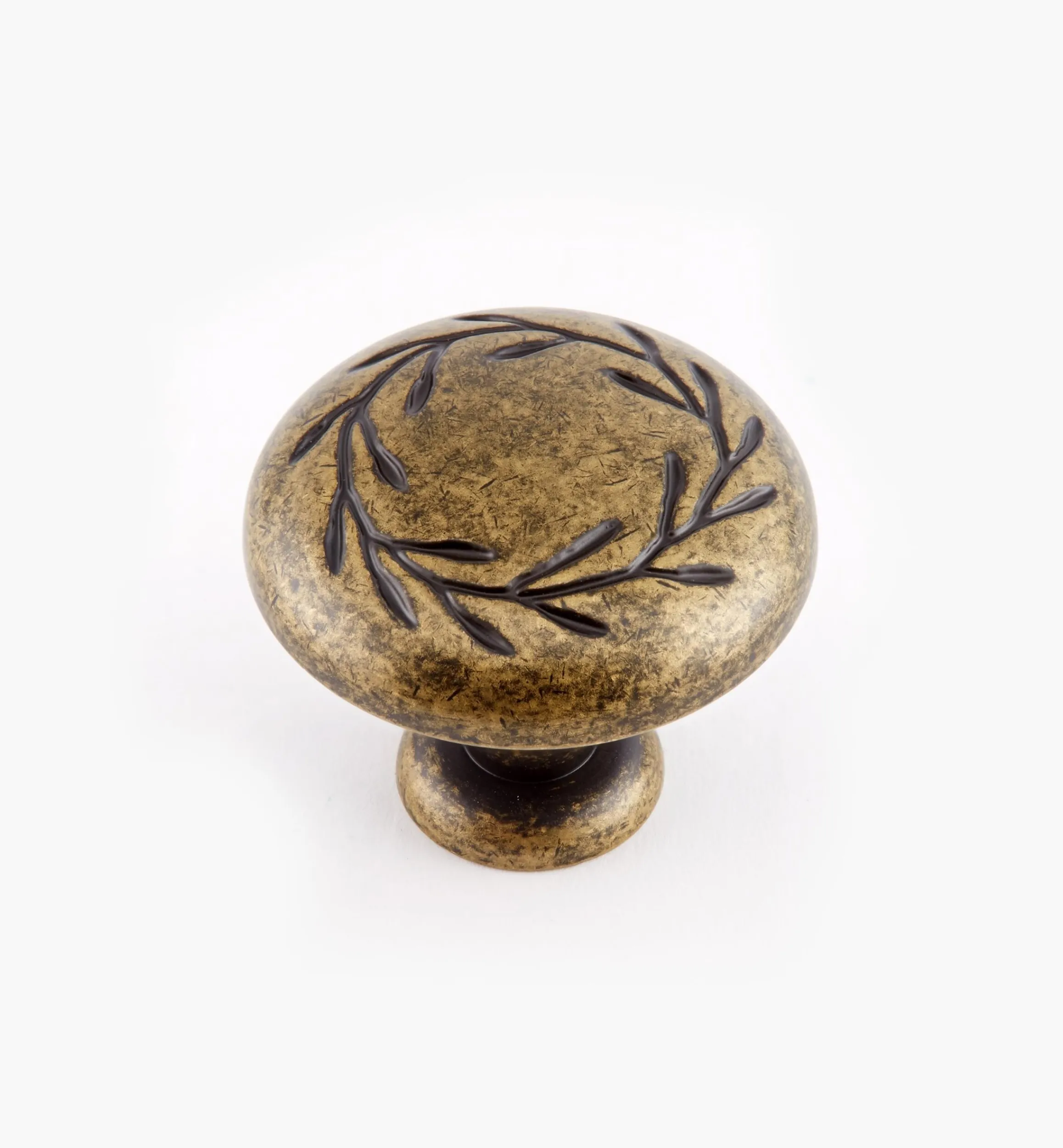 Lee Valley Knobs>Inspirations Leaf Motif Knobs