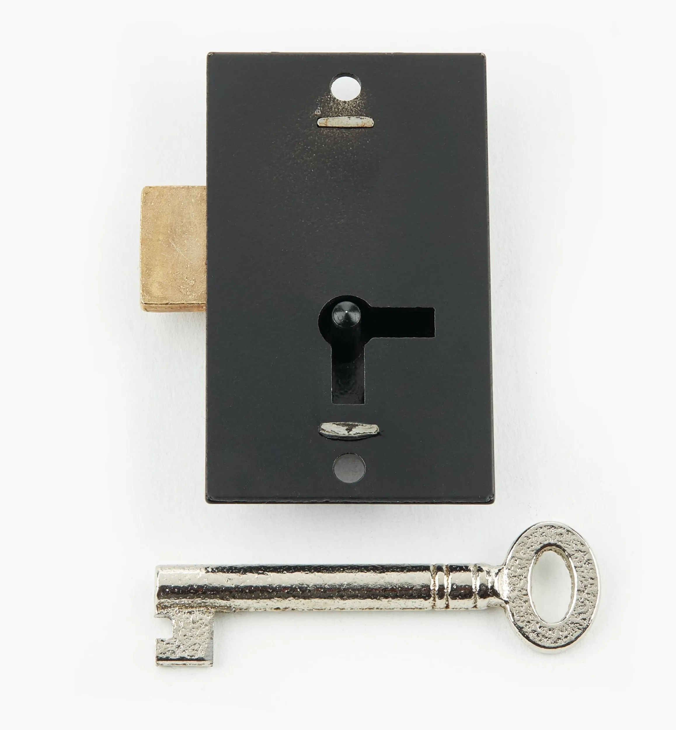 Lee Valley Locks>Japanned Steel Cupboard Locks